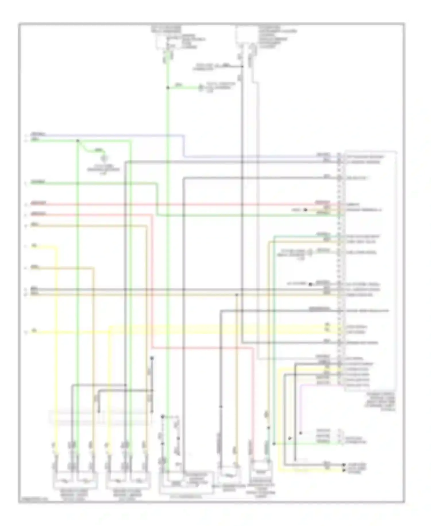 7 series BMW E38 (1994-1998): Wiring diagram engine performance 5.4l, engine controls circuit (3 of 5)