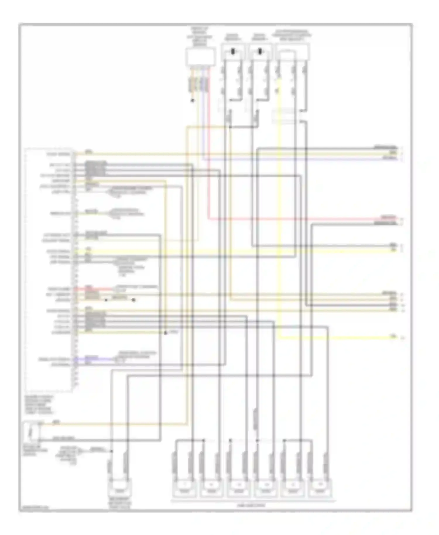 7 series BMW E38 (1994-1998): Wiring diagram engine performance 5.4l, engine controls circuit (4 of 5)
