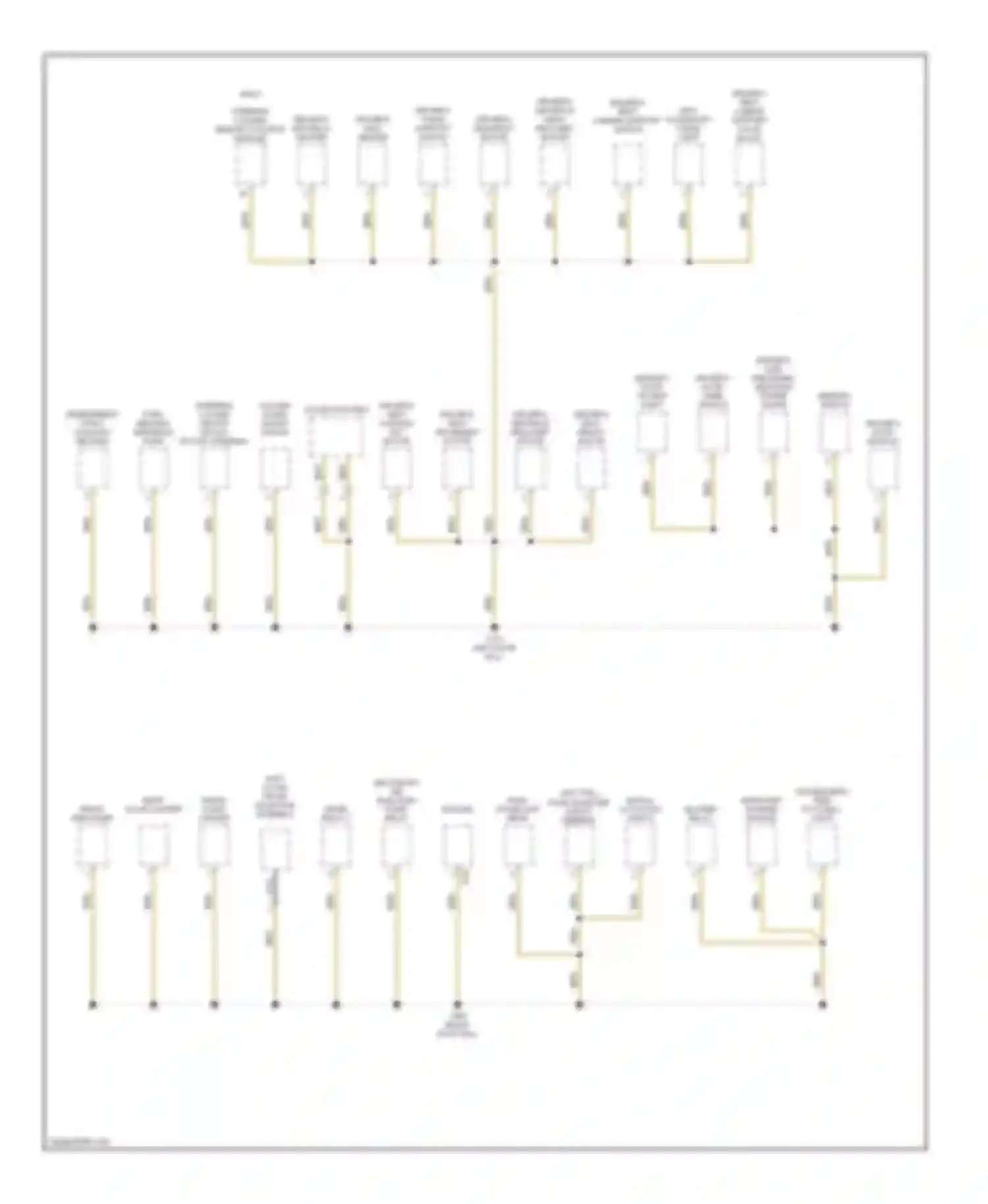 7 series BMW E38 (1994-1998): Ground distribution circuit (2 of 9)