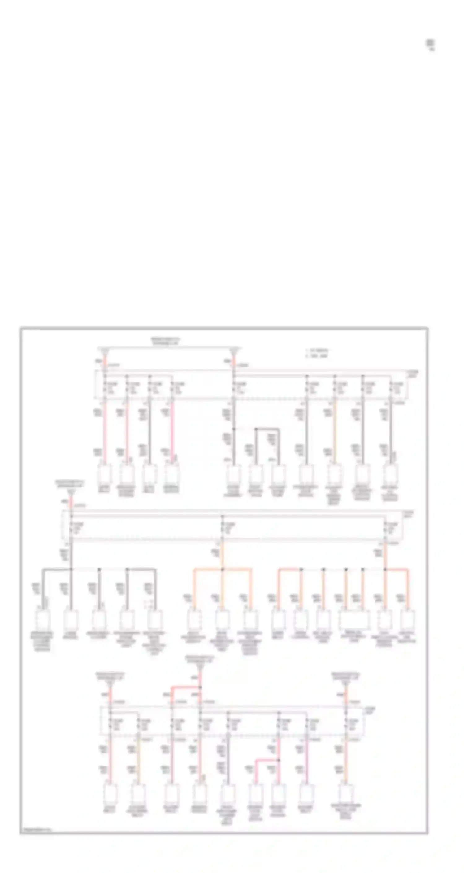 7 series BMW E38 (1994-1998): Power distribution circuit (4 of 6)