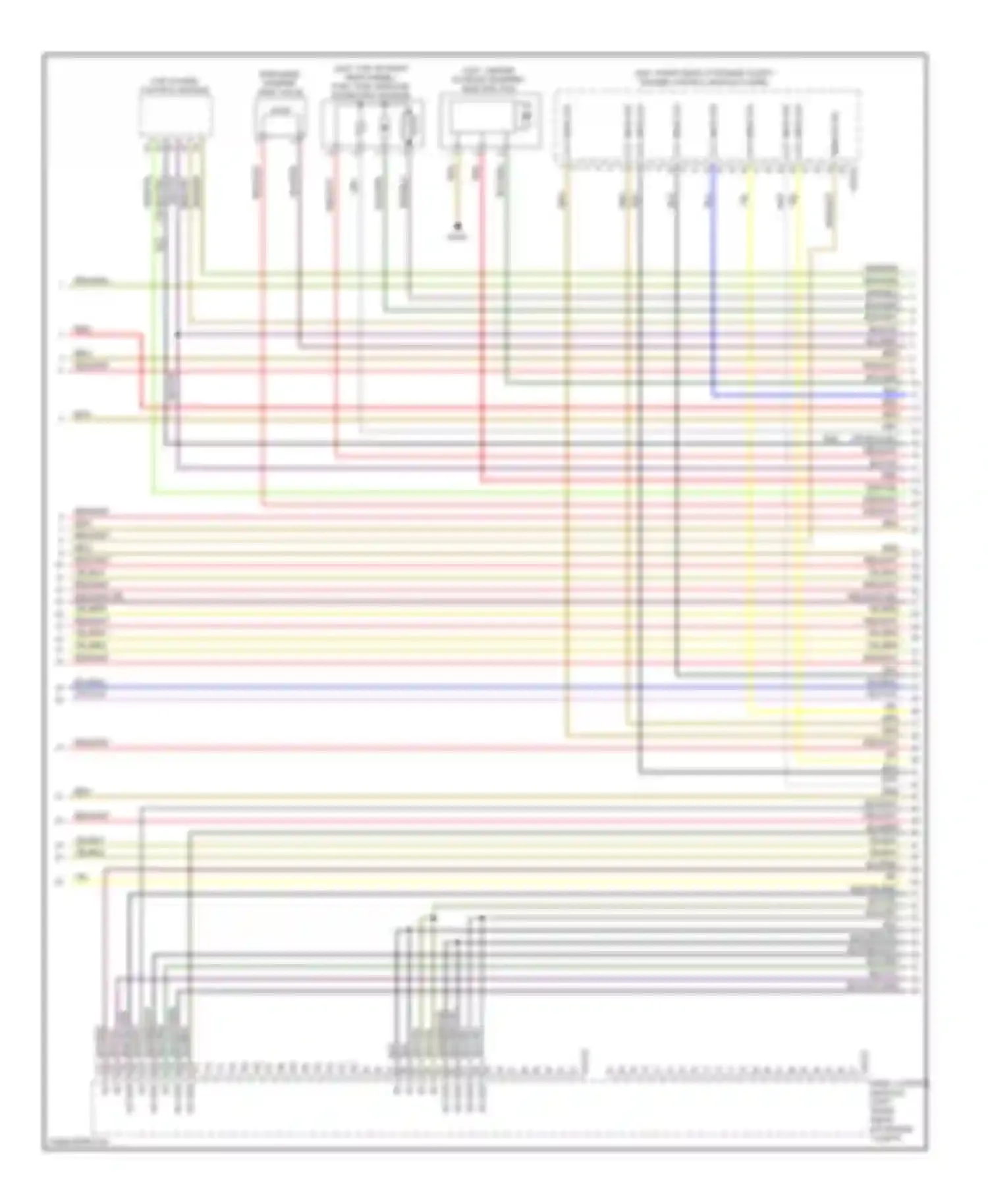 7 series BMW E65/E66 facelift (2005-2008): Wiring diagram engine performance 6.0l (3 of 10)