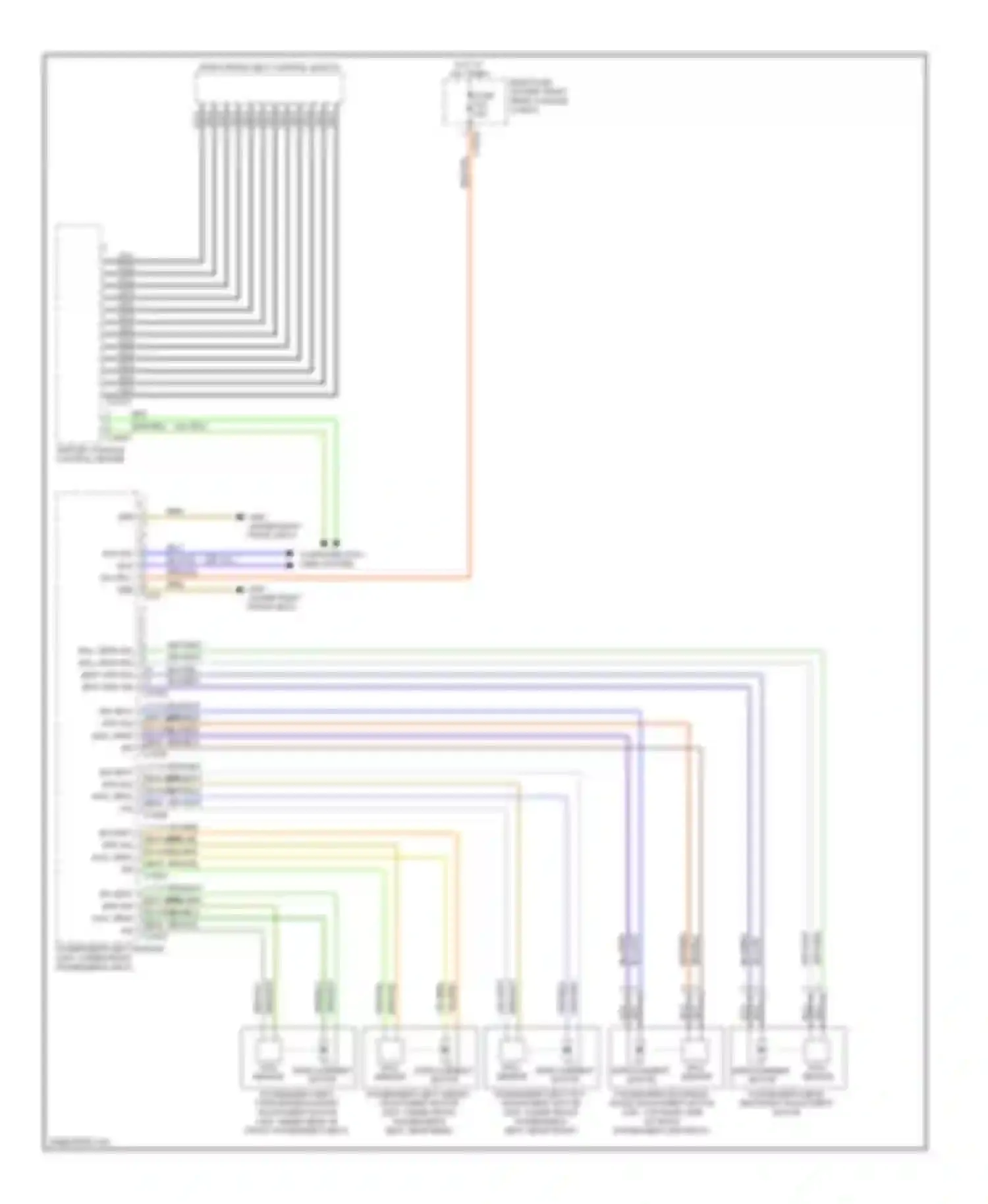 Wiring diagram bus sig bus sig sply gnd for BMW 7 series E65/E66 facelift (2005-2008) (9 of 17)