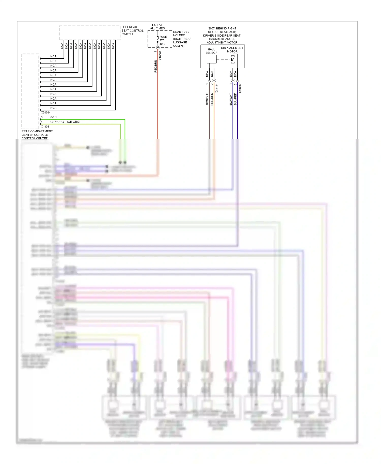 BMW 7 series E65/E66 facelift (2005-2008) computer data lines system wiring diagram  (44 of 89)