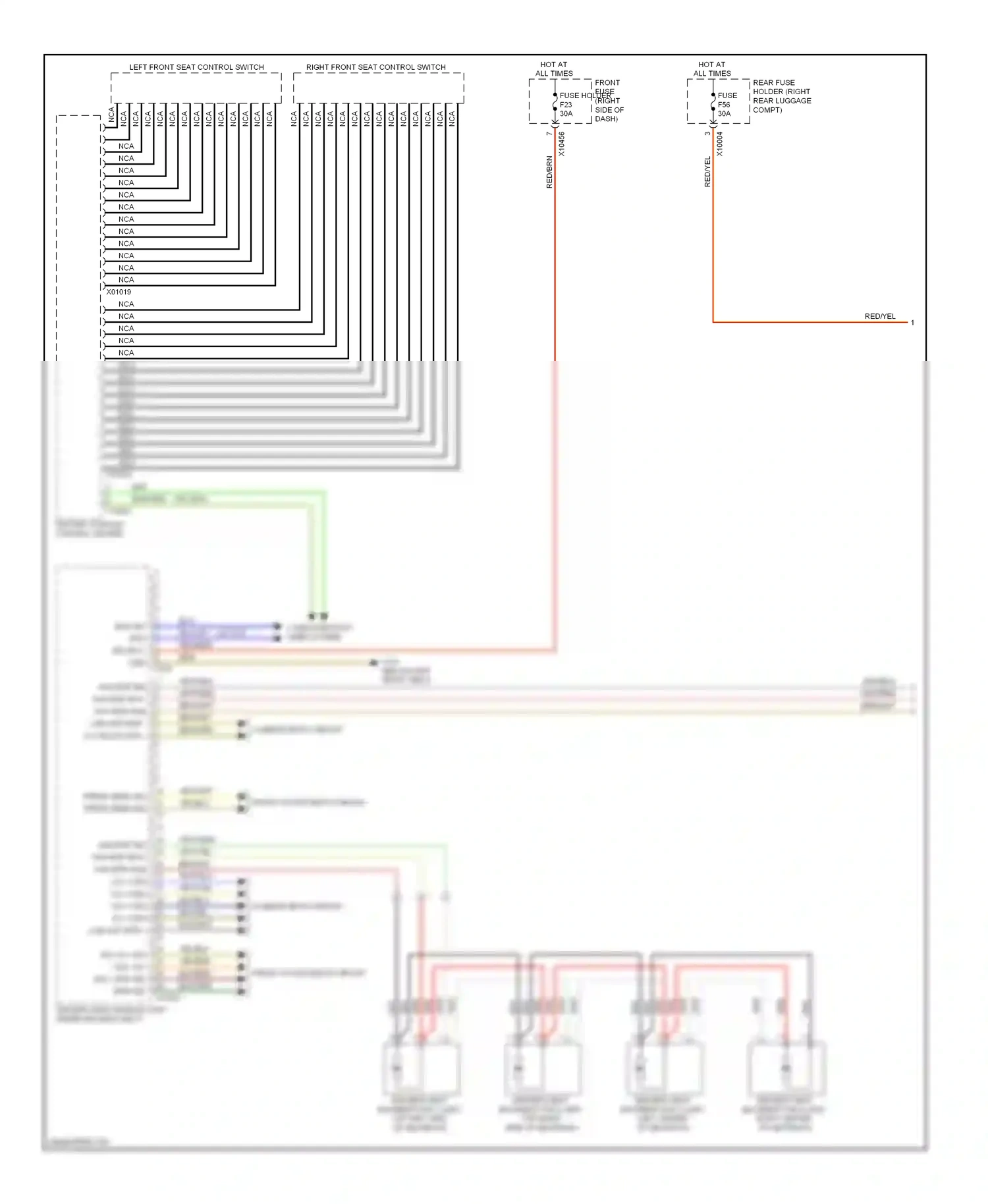 BMW 7 series E65/E66 facelift (2005-2008) computer data lines system wiring diagram  (53 of 89)
