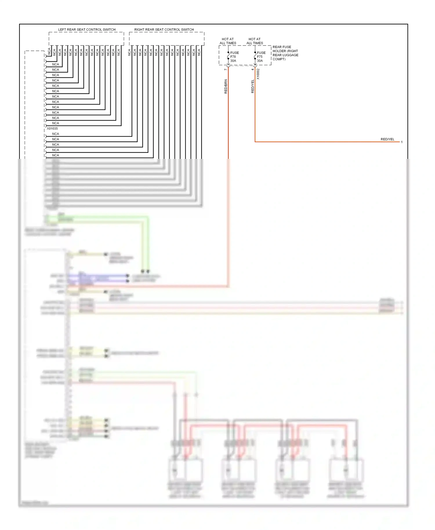 BMW 7 series E65/E66 facelift (2005-2008) computer data lines system wiring diagram  (67 of 89)