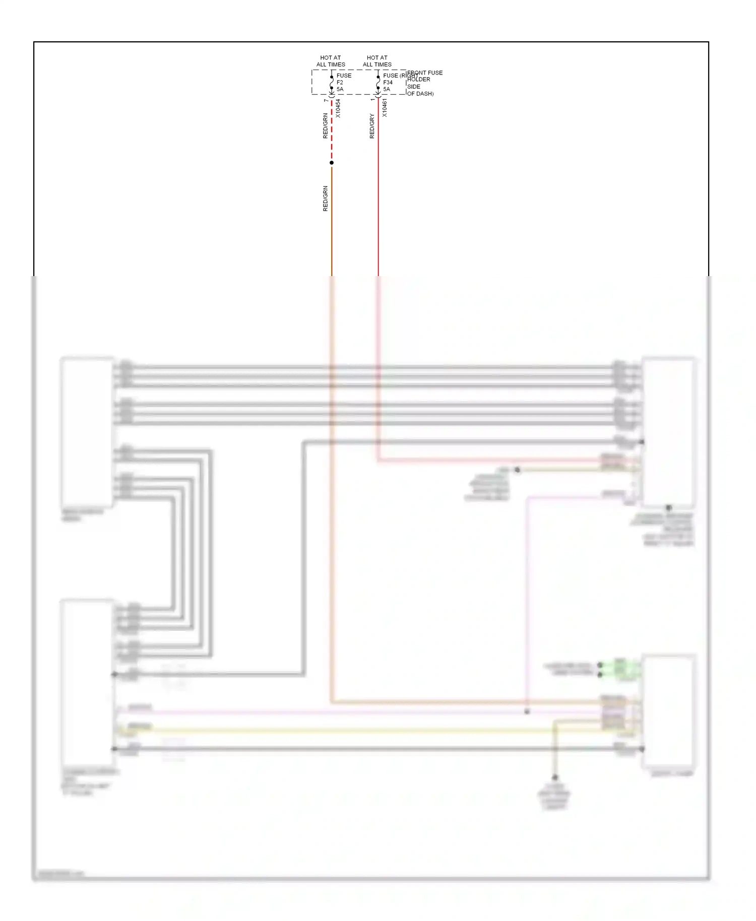 BMW 7 series E65/E66 facelift (2005-2008) computer data lines system wiring diagram  (71 of 89)