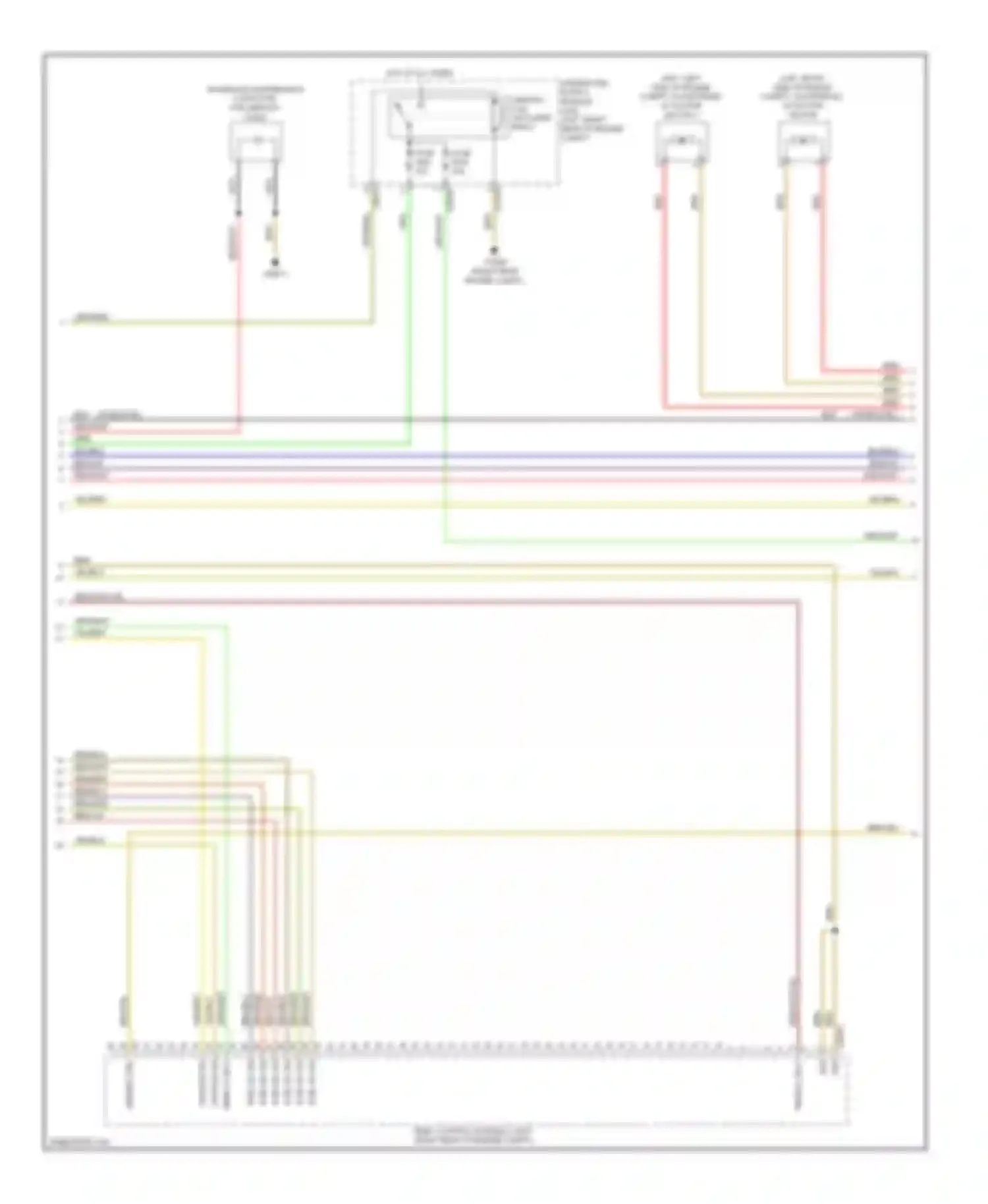 Wiring diagram fuse fuse for BMW 7 series E65/E66 facelift (2005-2008) (4 of 4)