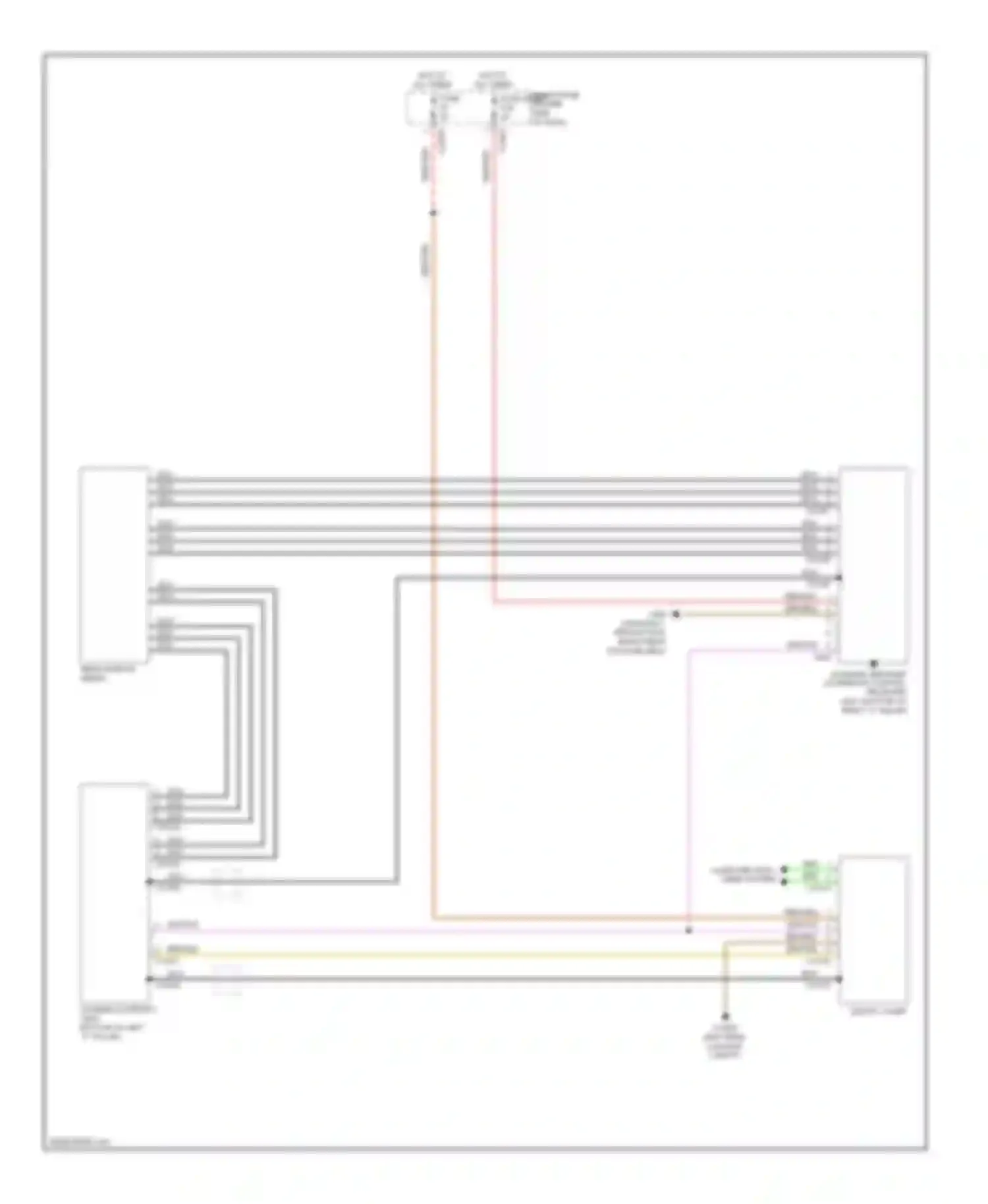 Wiring diagram hot at all times fuse for BMW 7 series E65/E66 facelift (2005-2008) (1 of 8)