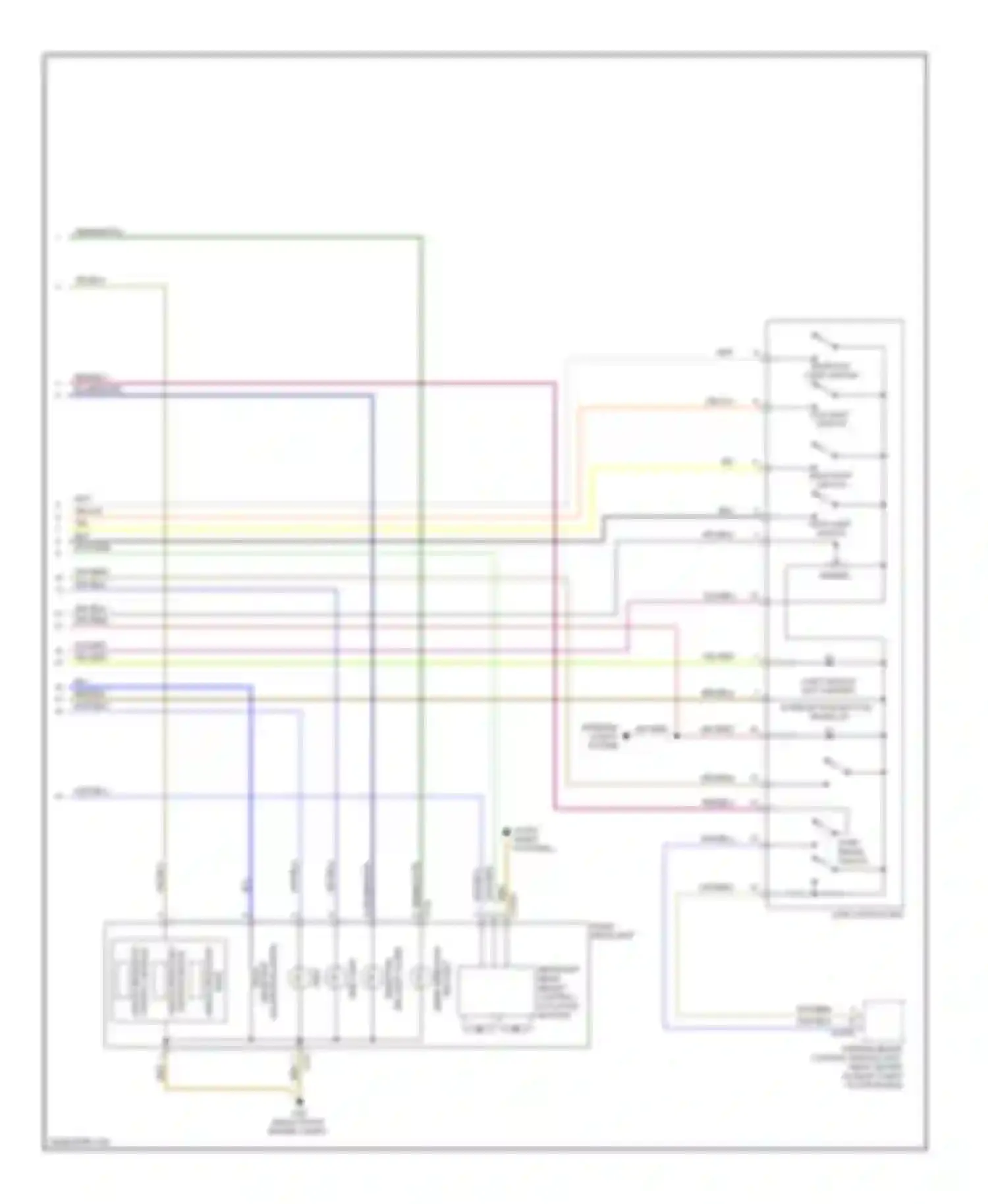Wiring diagram wht/brn for BMW 7 series E65/E66 facelift (2005-2008) (2 of 29)