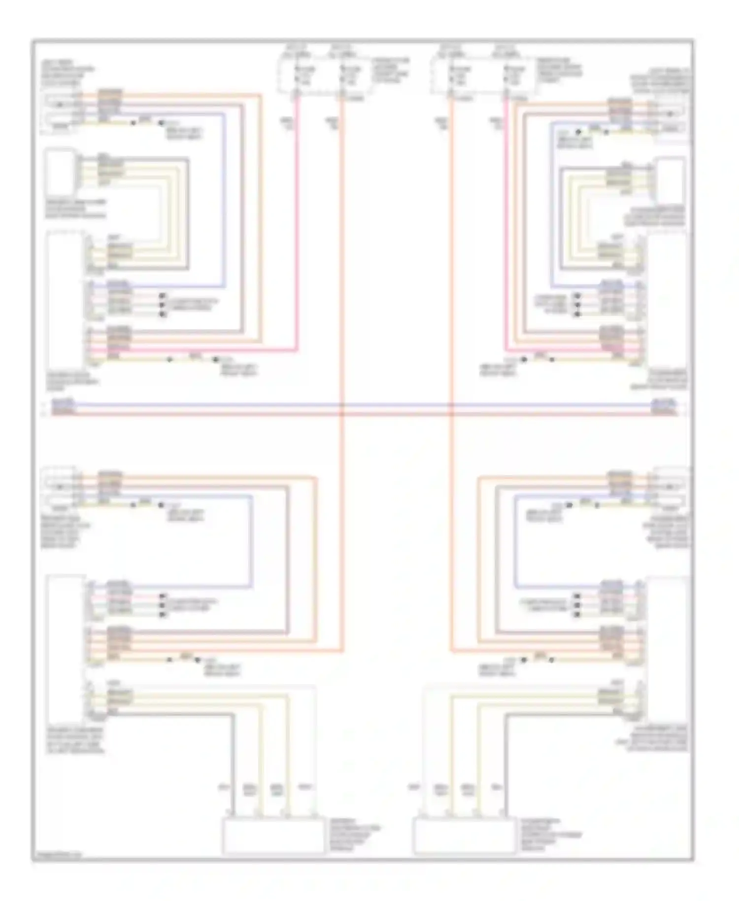 7 series BMW E65/E66 (2001-2005): Anti-theft circuit (2 of 3)