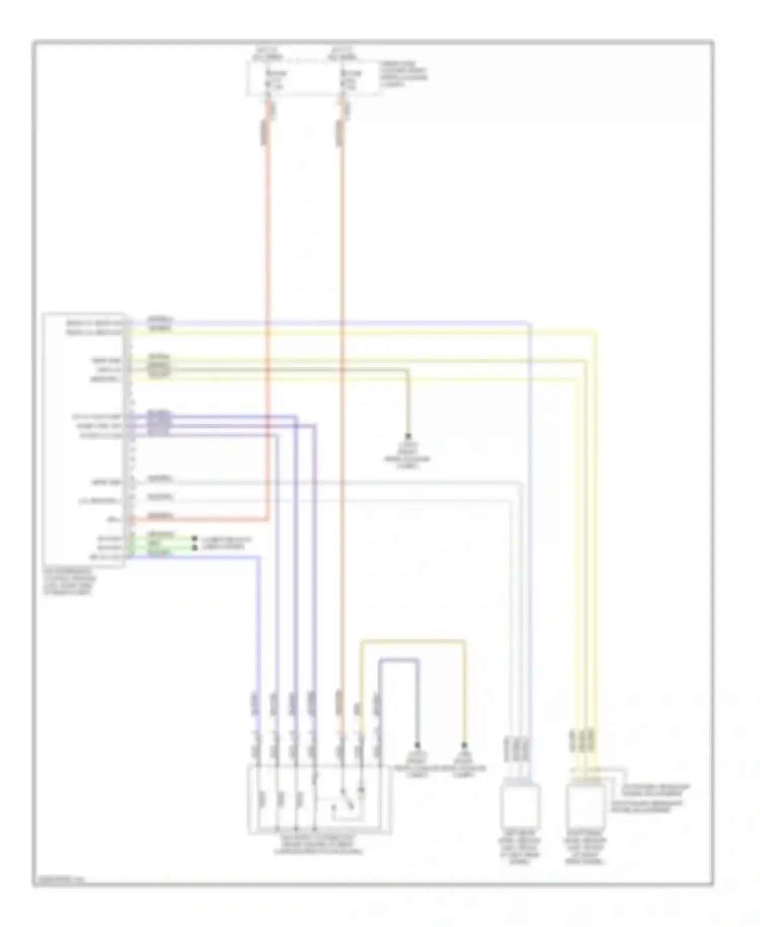 7 series BMW E65/E66 (2001-2005): Air suspension circuit