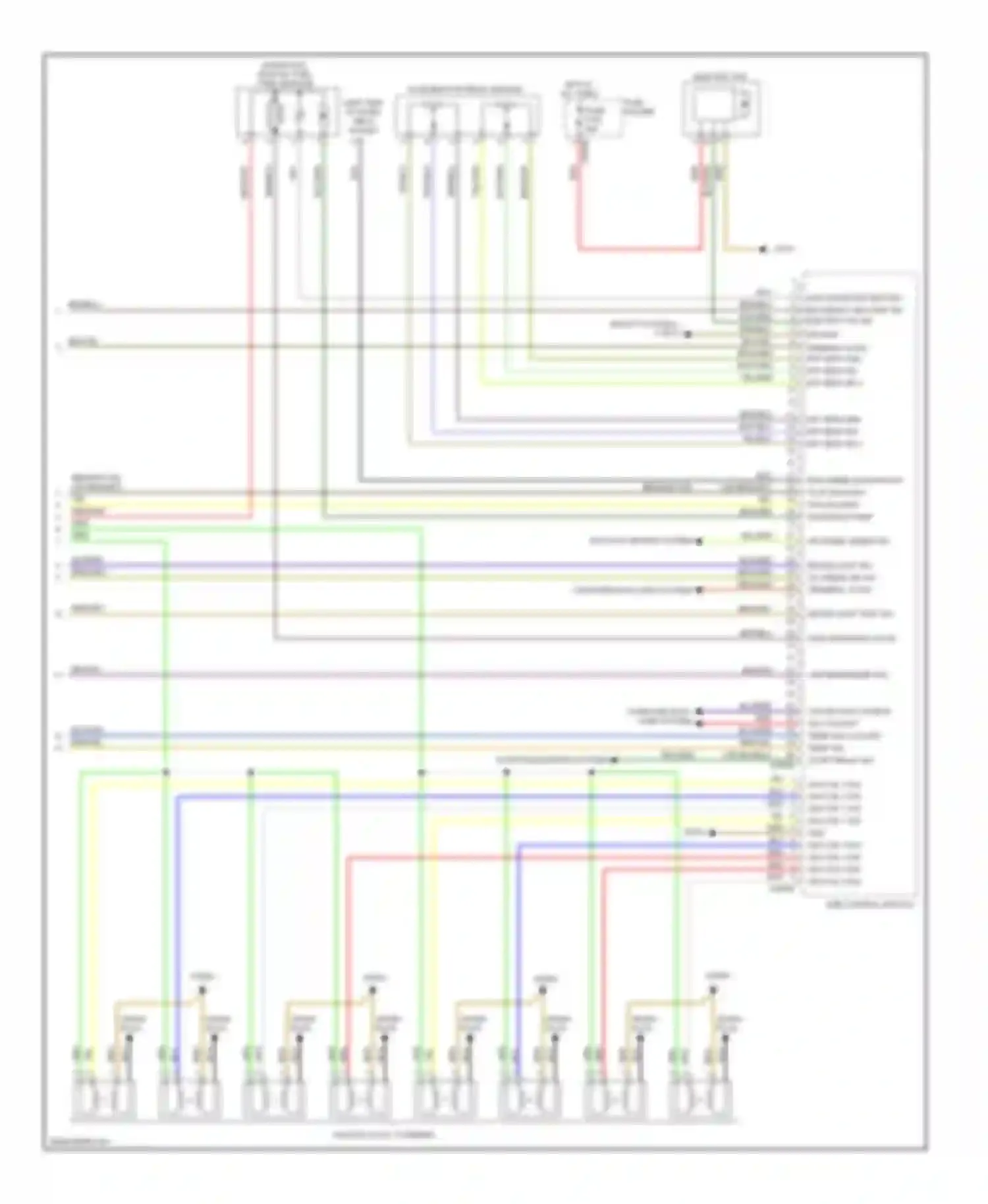7 series BMW E65/E66 (2001-2005): Wiring diagram engine performance 4.4l (6 of 6)