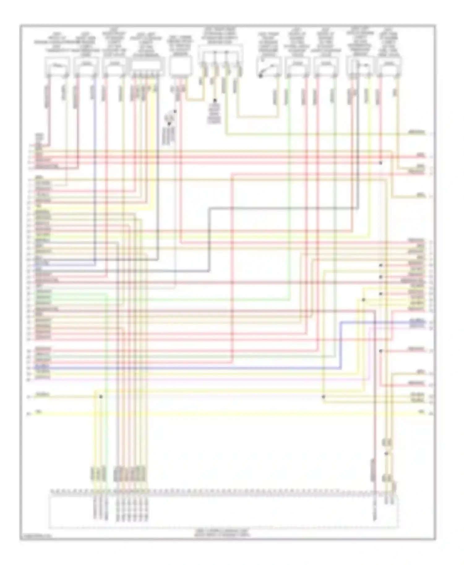 7 series BMW E65/E66 (2001-2005): Wiring diagram engine performance 6.0l (2 of 10)