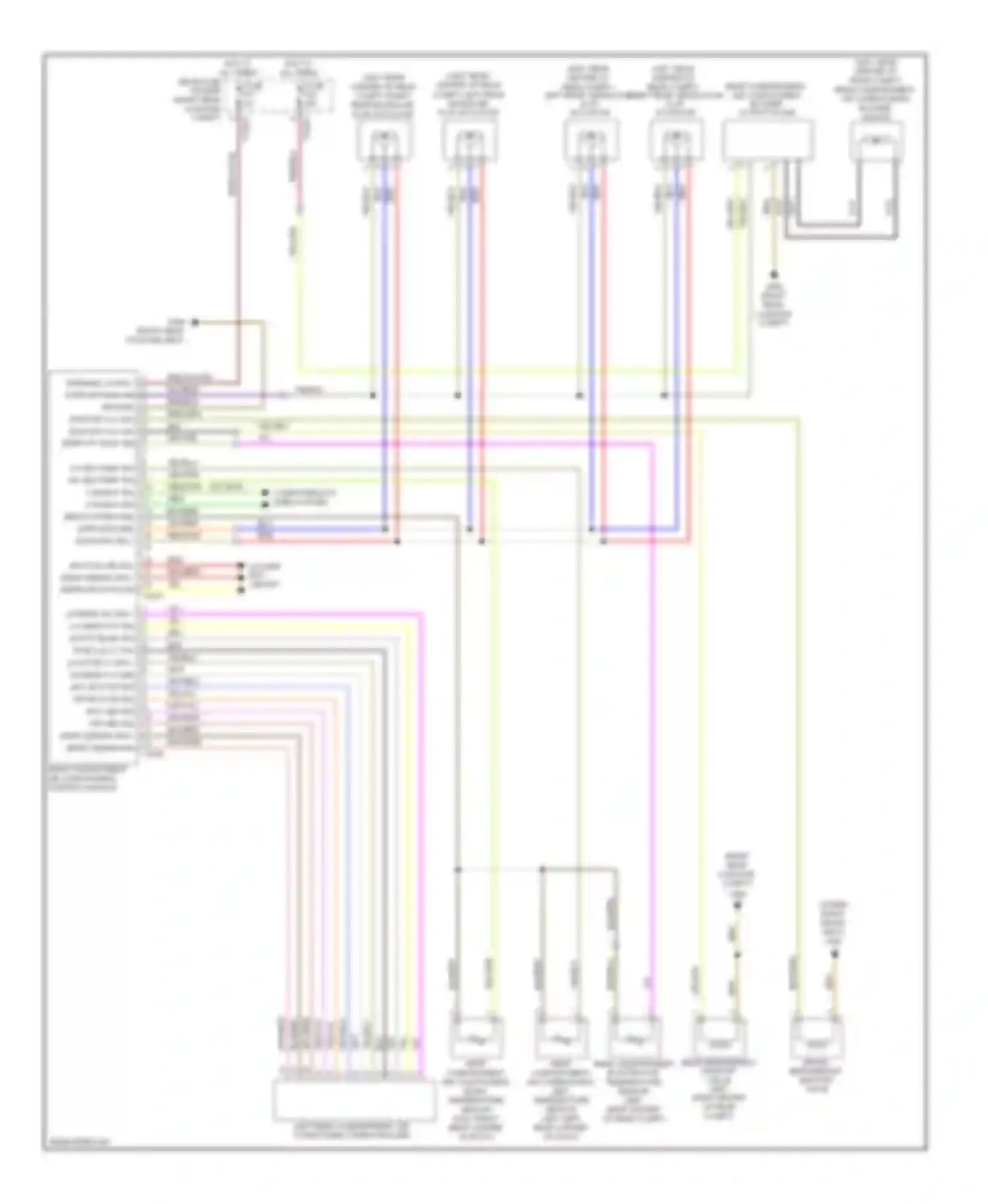 Wiring diagram blk/brn for BMW 7 series E65/E66 (2001-2005) (10 of 26)