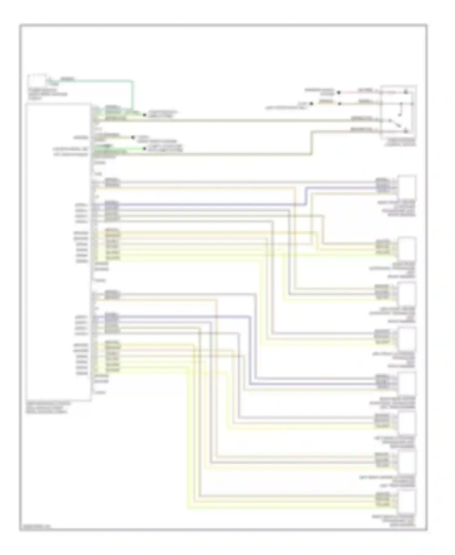 Wiring diagram blk/yel for BMW 7 series E65/E66 (2001-2005) (19 of 35)