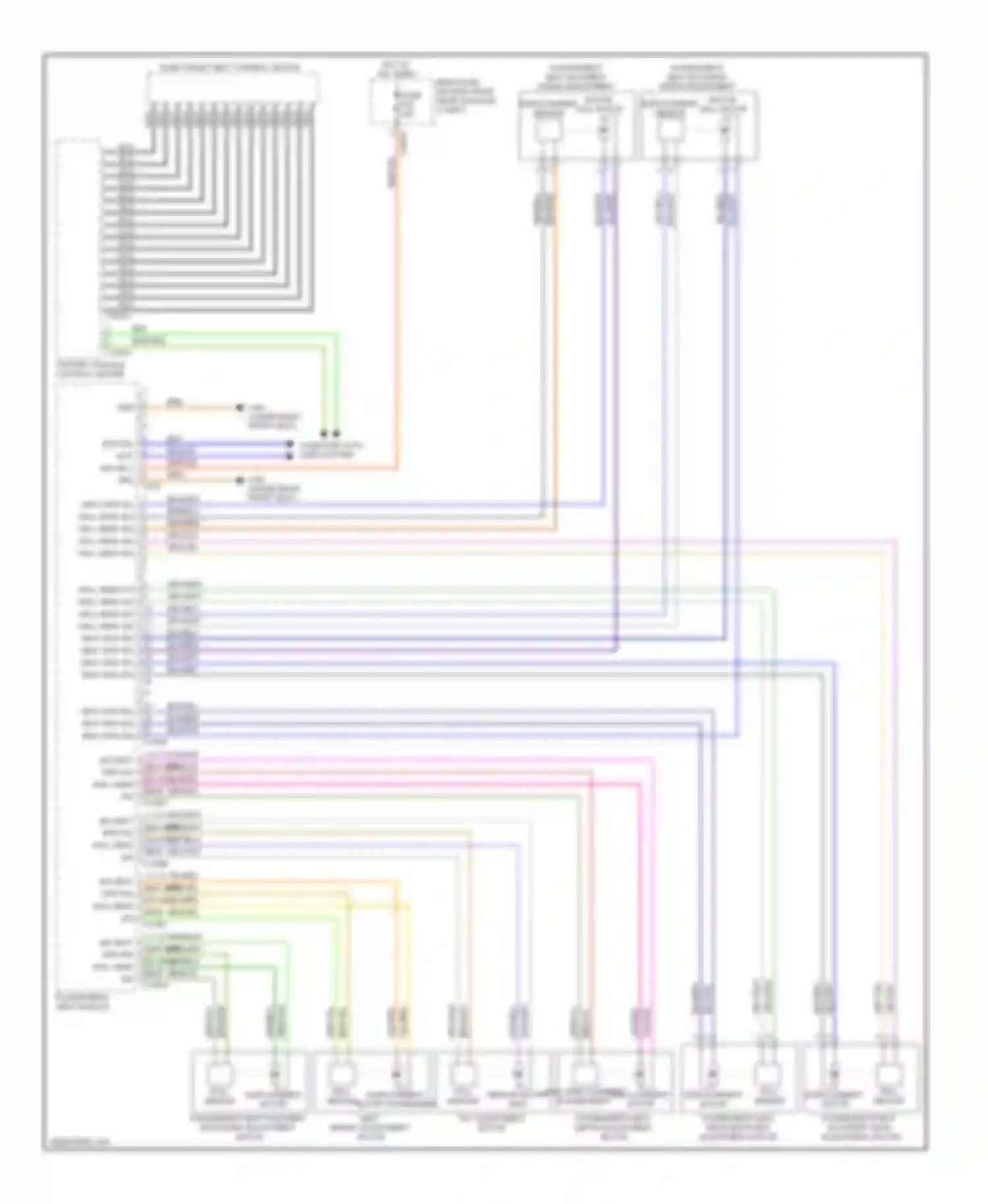 Wiring diagram blu/brn for BMW 7 series E65/E66 (2001-2005) (23 of 36)