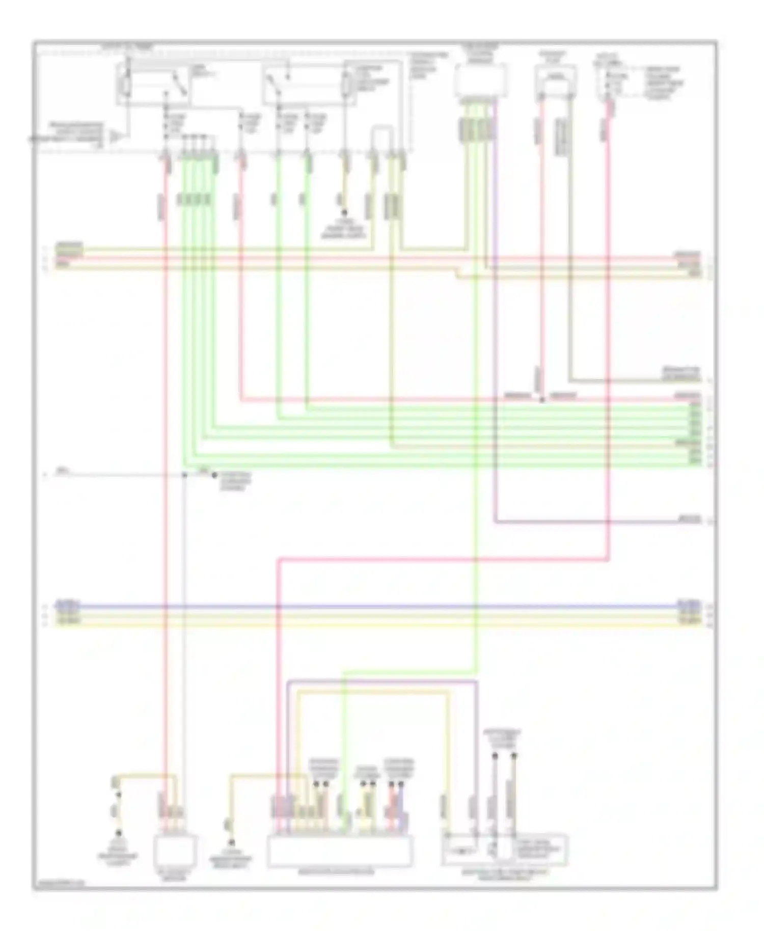 Wiring diagram blu/red for BMW 7 series E65/E66 (2001-2005) (18 of 58)