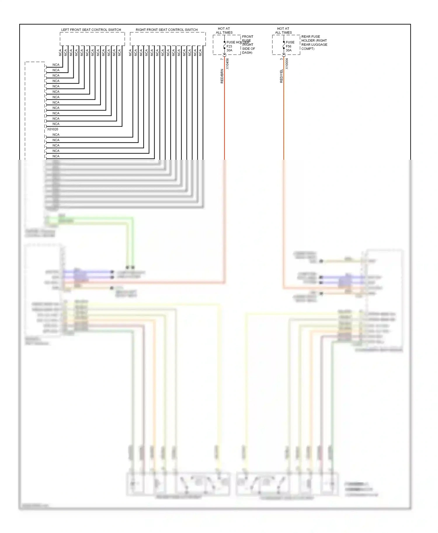 BMW 7 series E65/E66 (2001-2005) brn wiring diagram  (71 of 139)