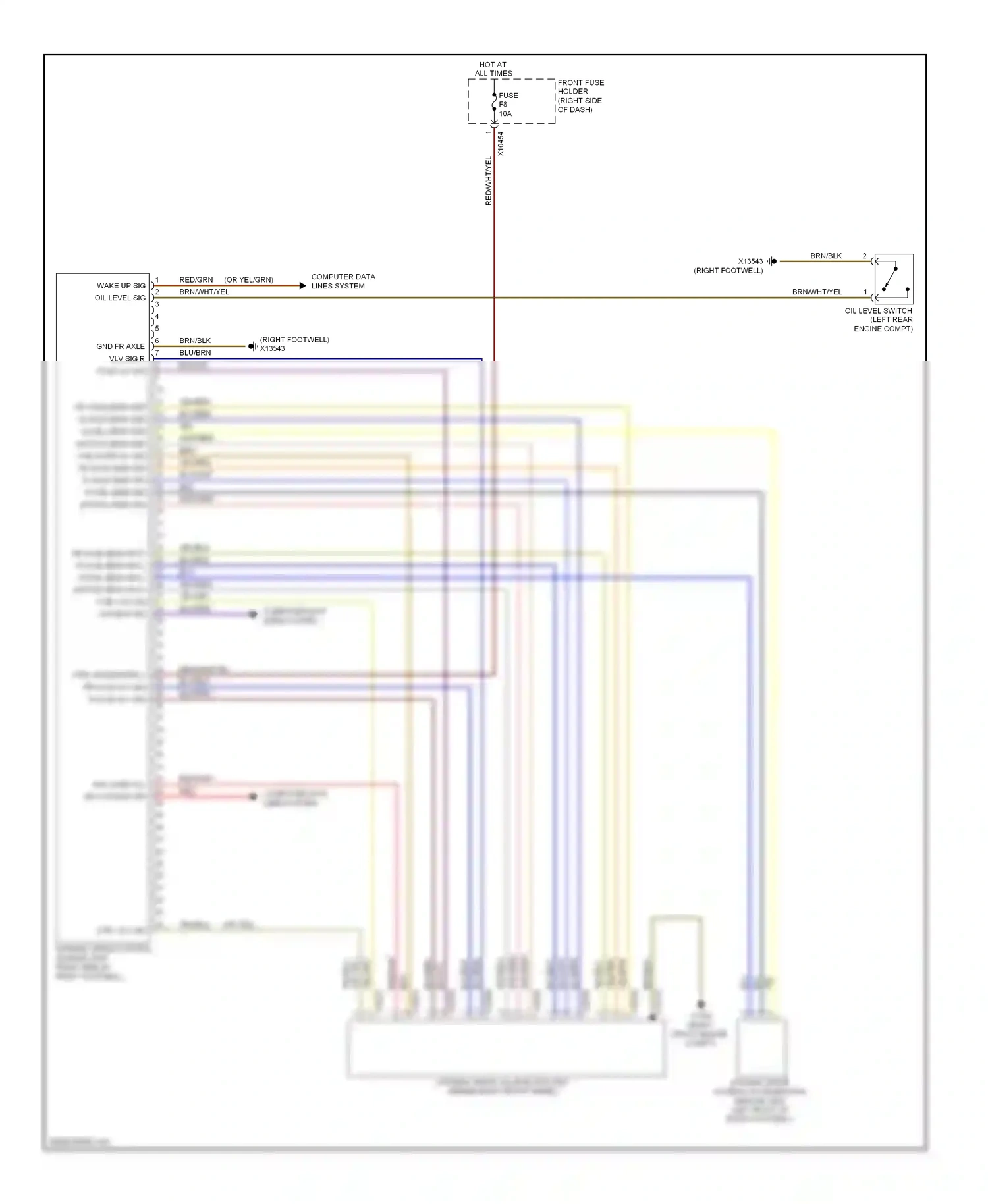 BMW 7 series E65/E66 (2001-2005) brn wiring diagram  (22 of 139)