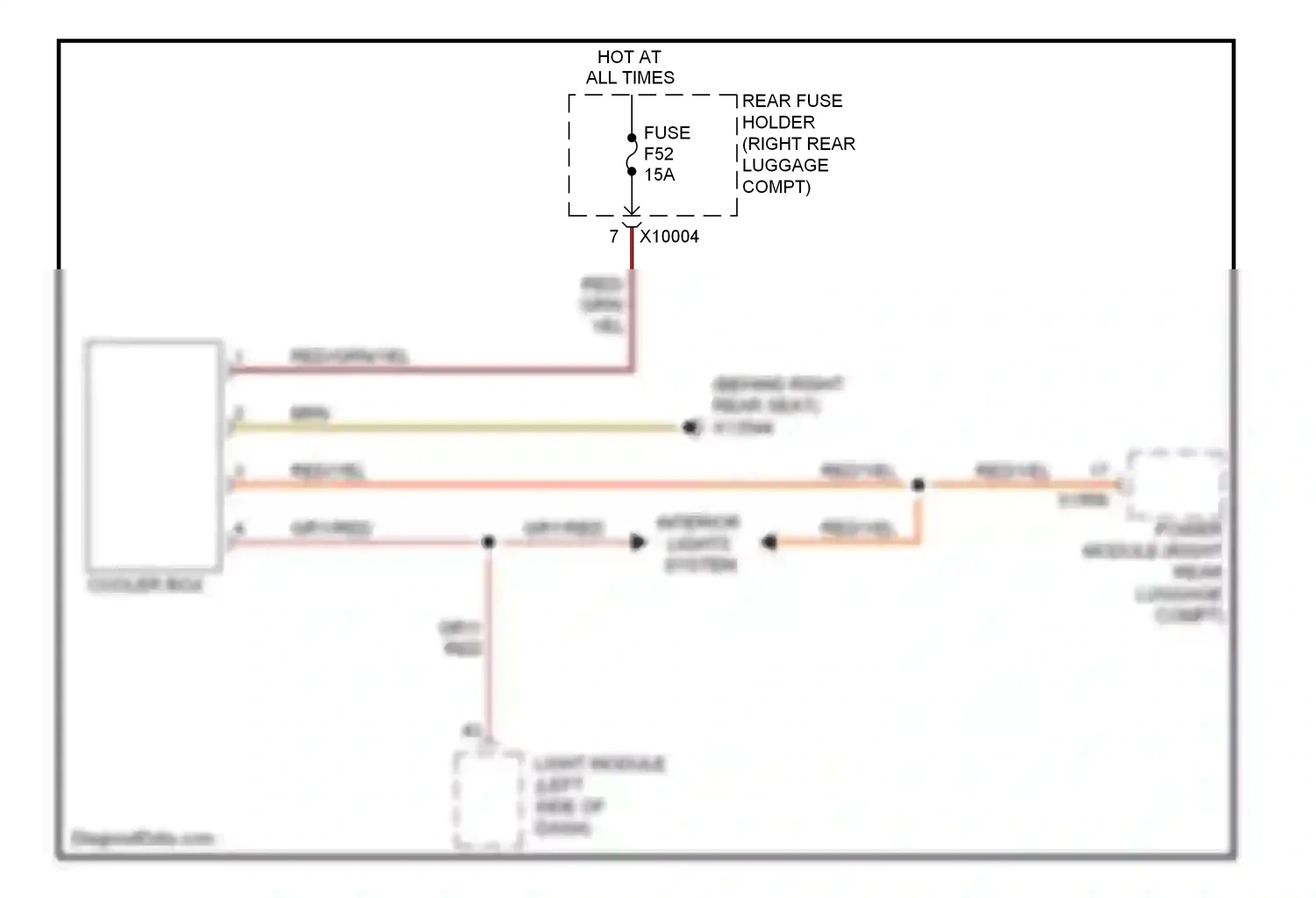 BMW 7 series E65/E66 (2001-2005) brn wiring diagram  (6 of 139)