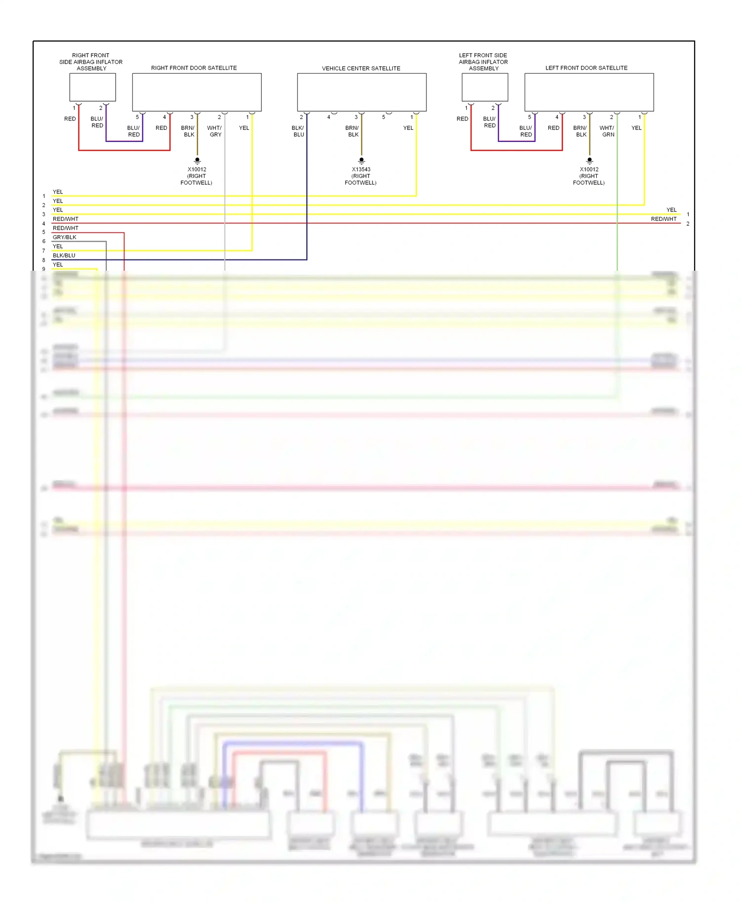 BMW 7 series E65/E66 (2001-2005) brn wiring diagram  (135 of 139)