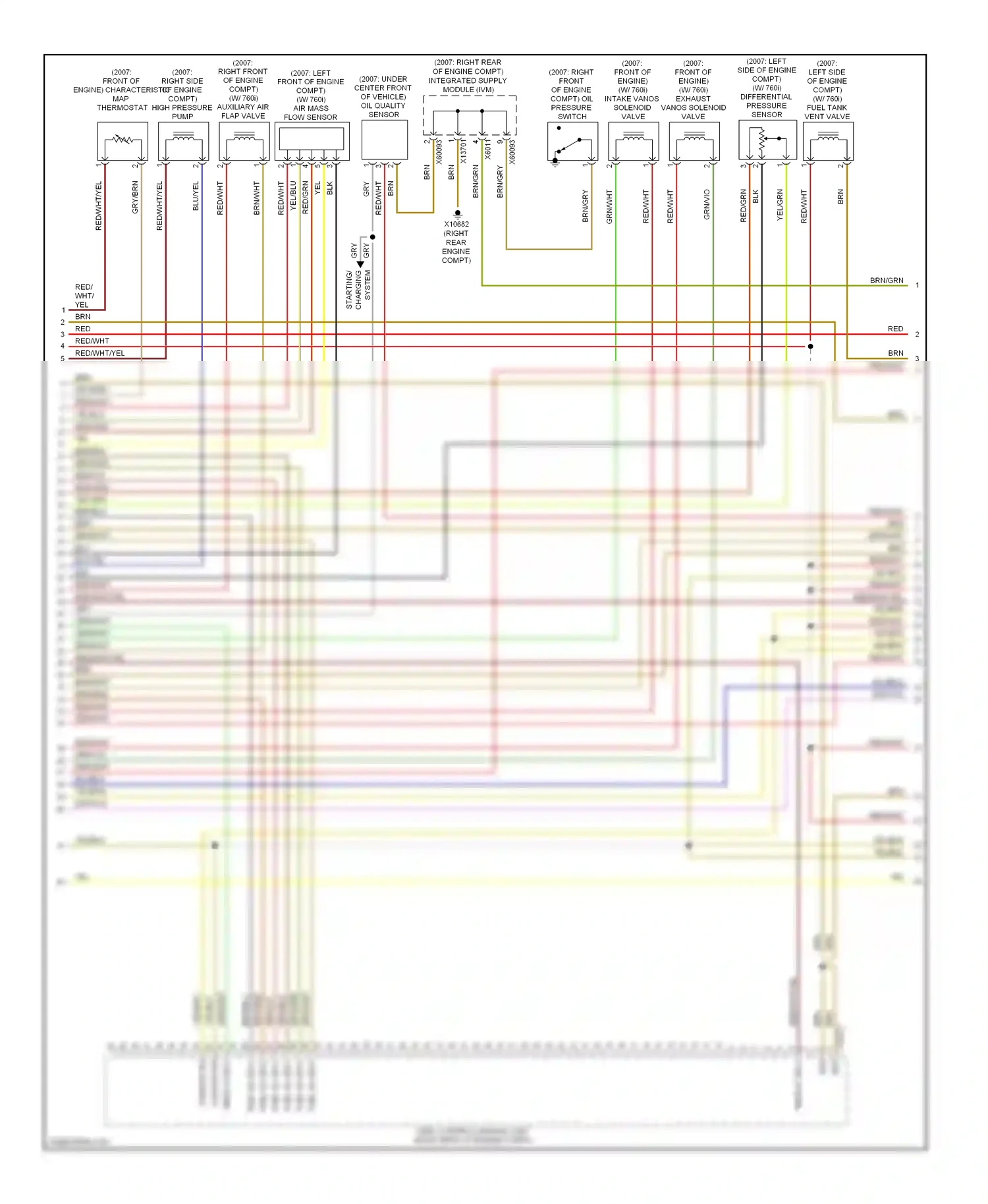 BMW 7 series E65/E66 (2001-2005) brn wiring diagram  (106 of 139)