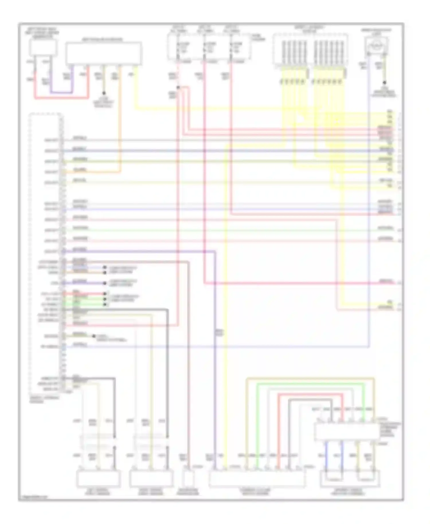 Wiring diagram isis sat for BMW 7 series E65/E66 (2001-2005) (1 of 1)