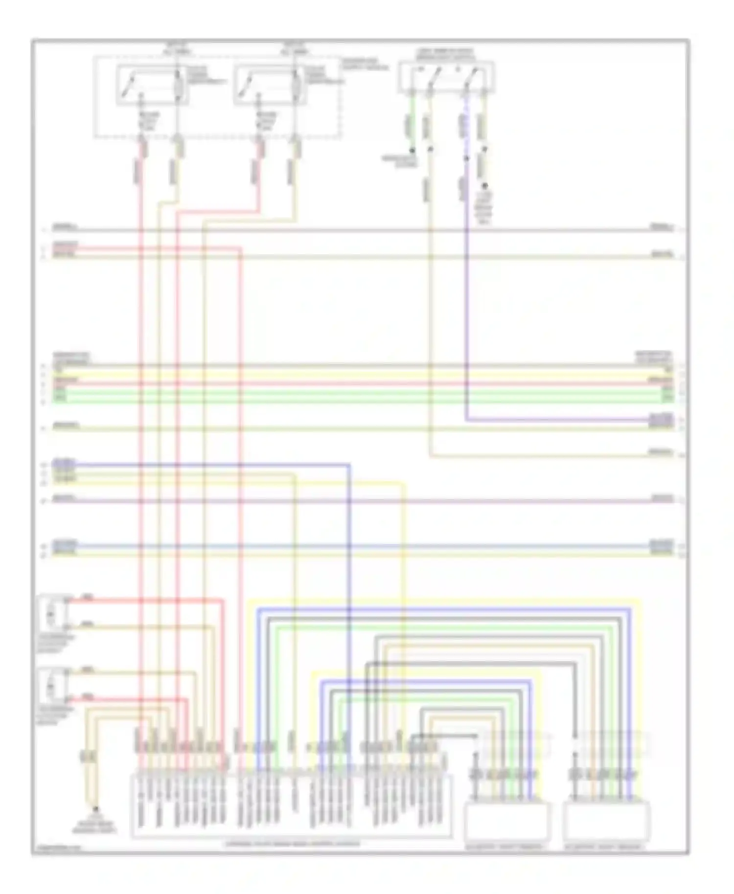 Wiring diagram red for BMW 7 series E65/E66 (2001-2005) (29 of 103)