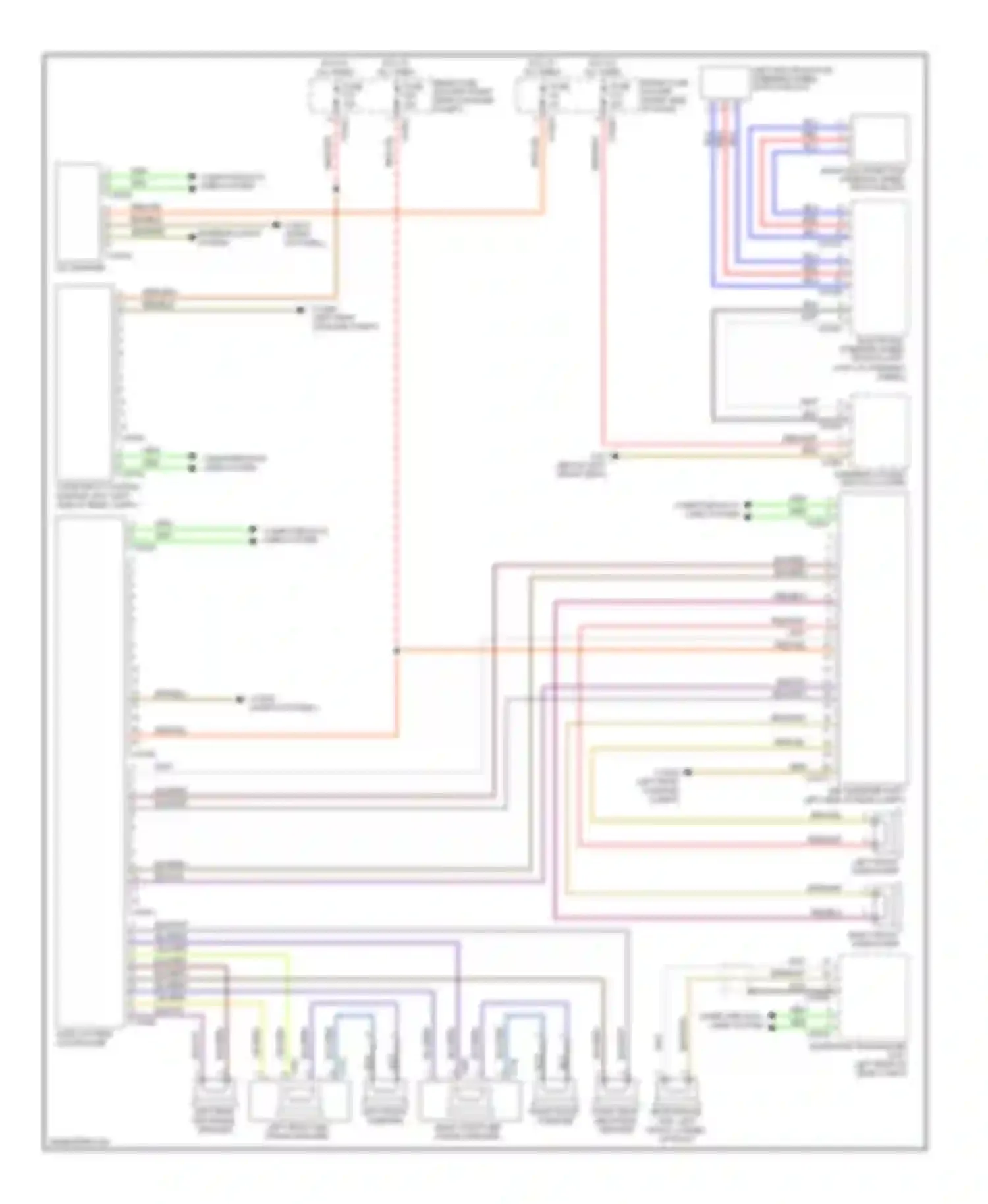 Wiring diagram red for BMW 7 series E65/E66 (2001-2005) (93 of 103)