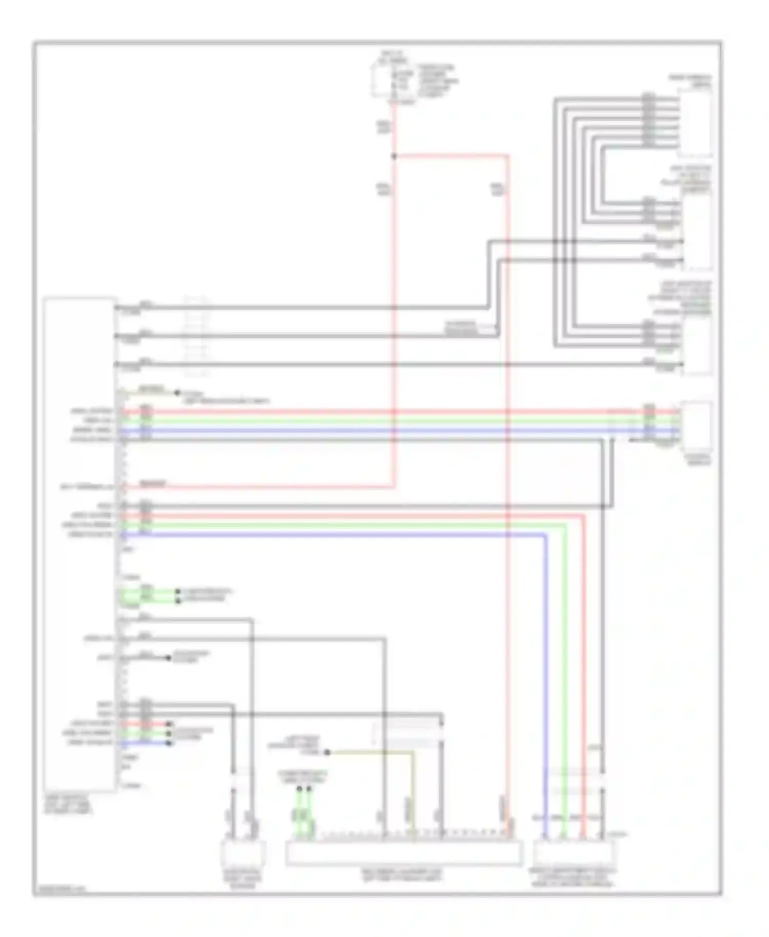 Wiring diagram red for BMW 7 series E65/E66 (2001-2005) (60 of 103)