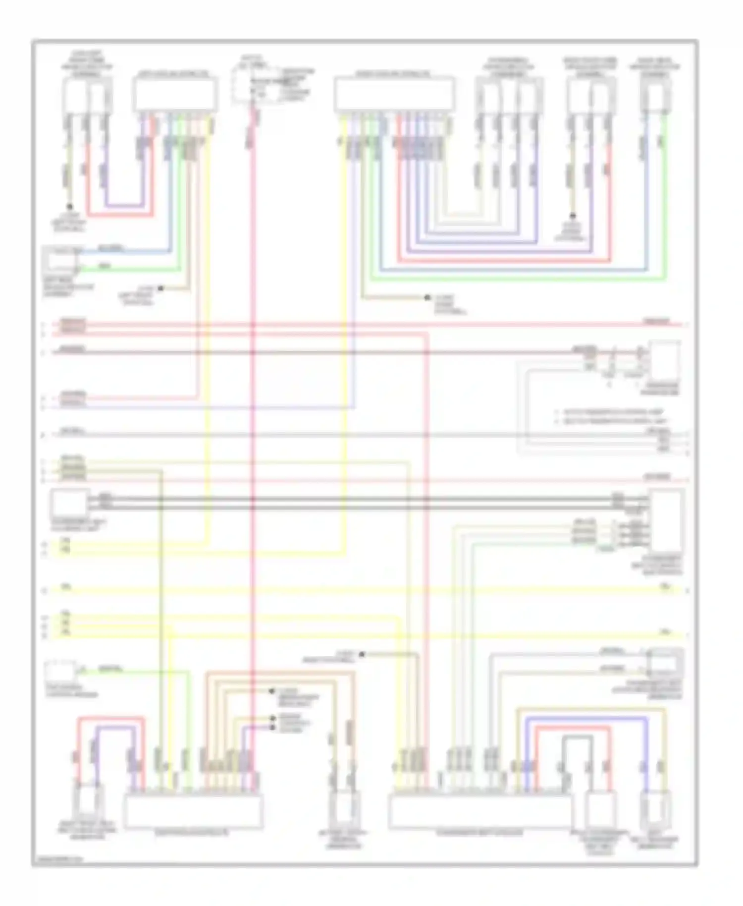 Wiring diagram red/wht for BMW 7 series E65/E66 (2001-2005) (33 of 53)