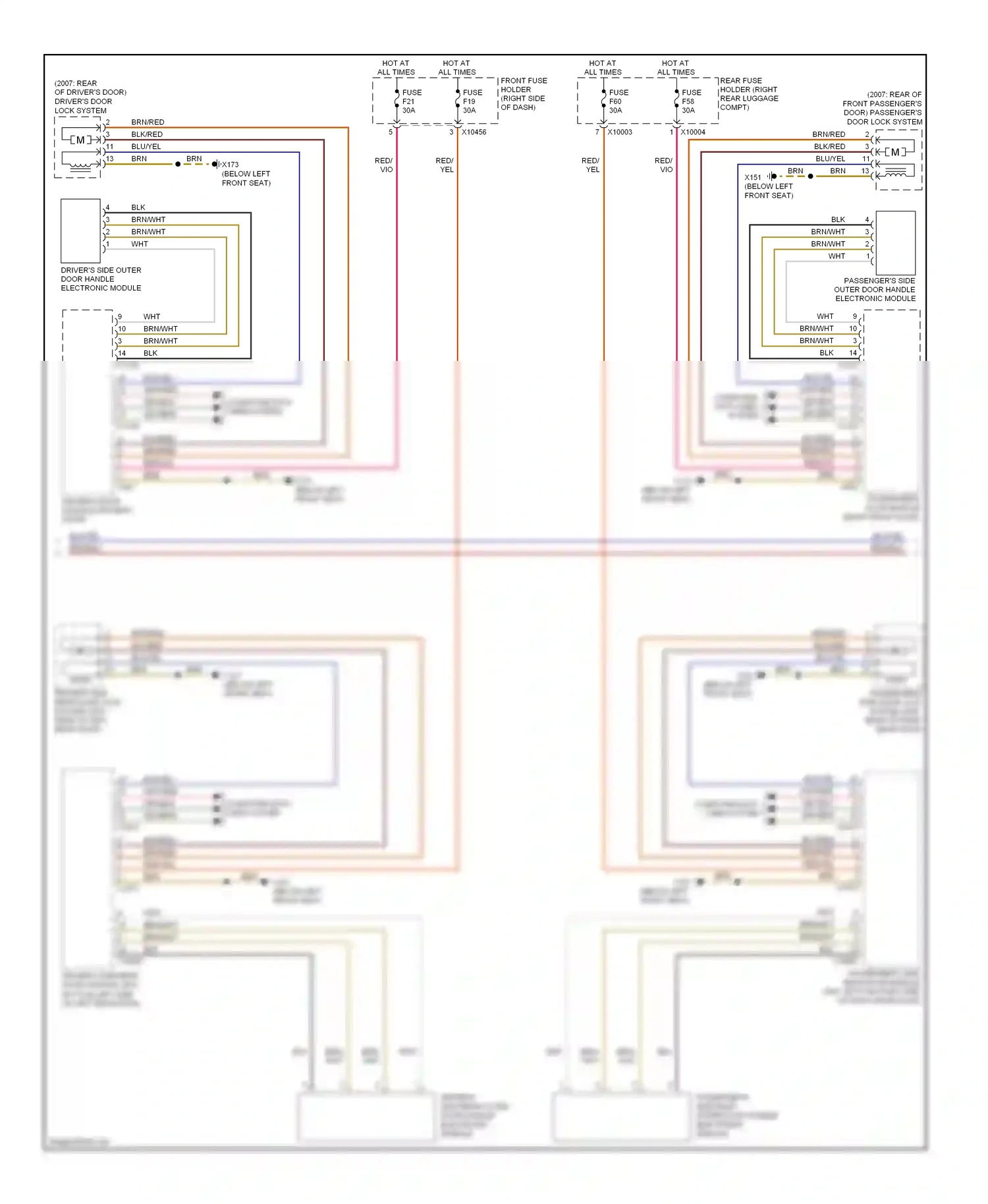 BMW 7 series E65/E66 (2001-2005) vio wiring diagram  (2 of 22)