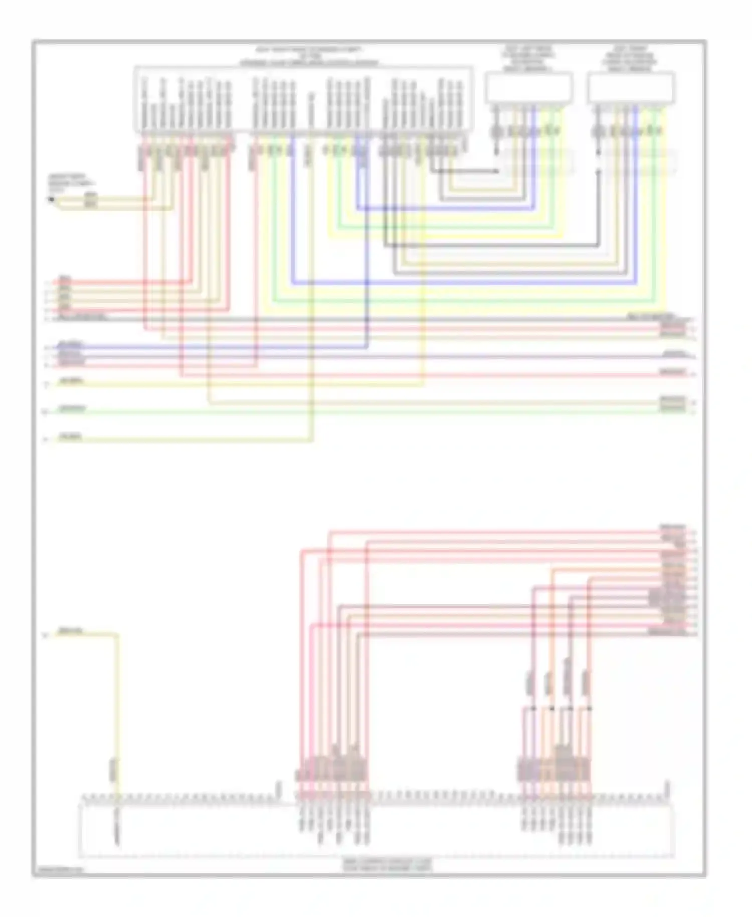 Wiring diagram vvt ctrl module for BMW 7 series E65/E66 (2001-2005) (2 of 2)