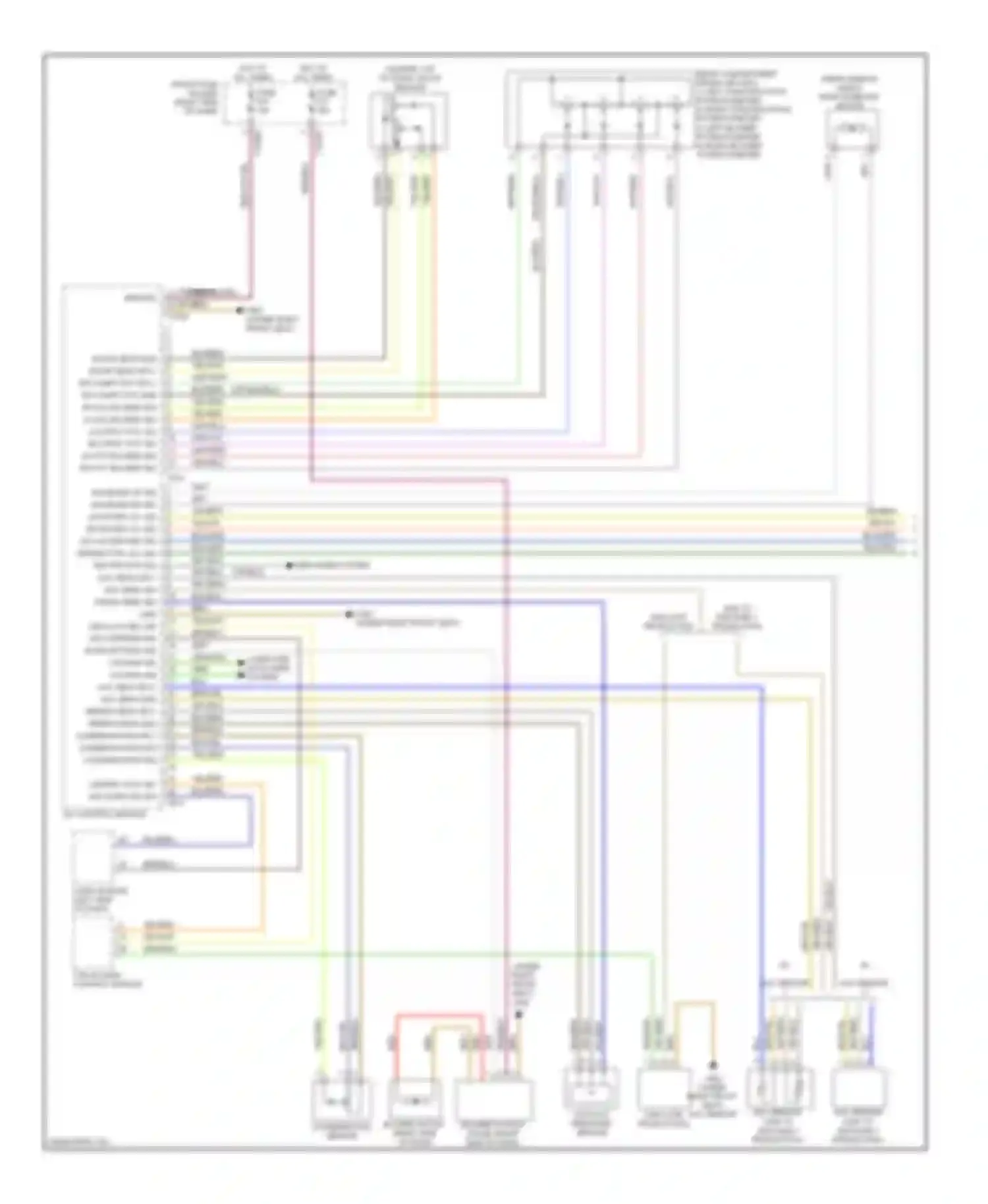 Wiring diagram wht/blk for BMW 7 series E65/E66 (2001-2005) (2 of 28)