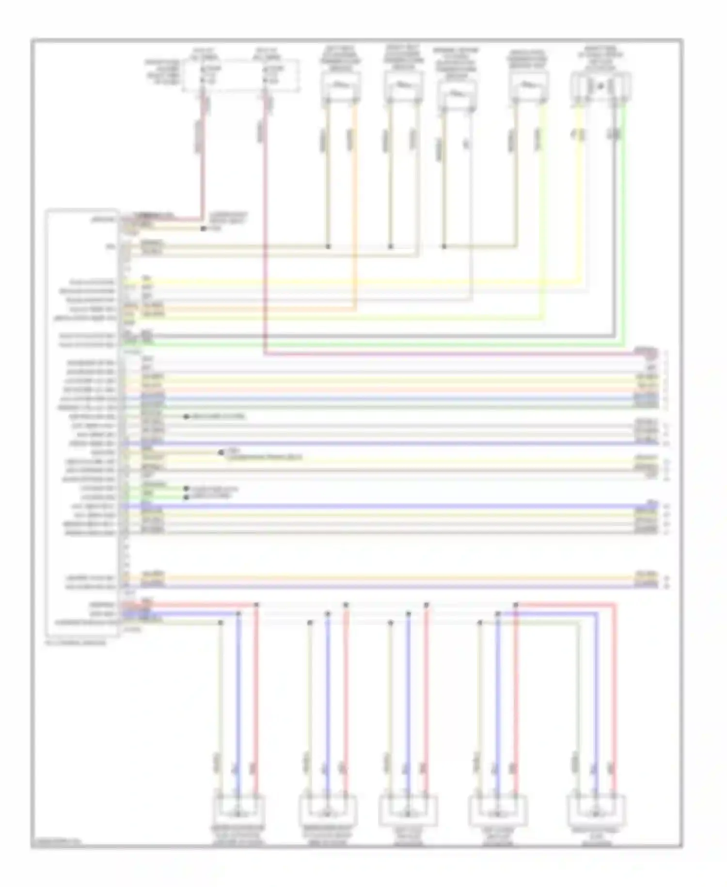 Wiring diagram yel for BMW 7 series E65/E66 (2001-2005) (5 of 73)