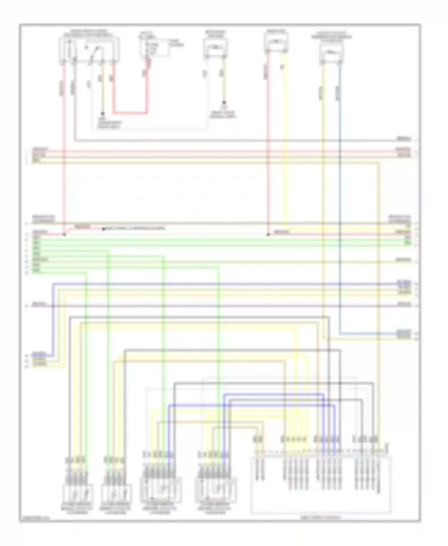 Wiring diagram yel for BMW 7 series E65/E66 (2001-2005) (20 of 73)