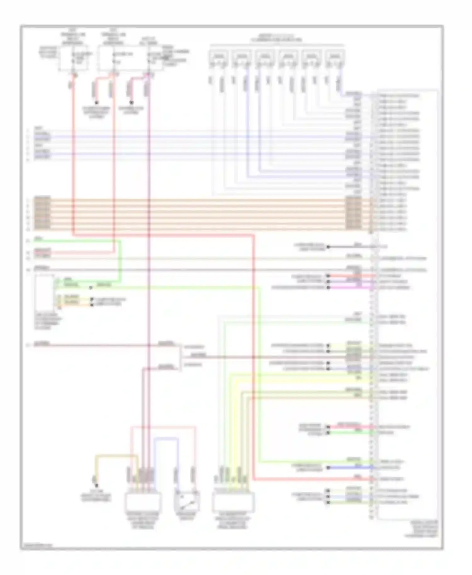 7 series BMW F01/F02 facelift (2012-2015): Wiring diagram engine performance 3.0l turbo (5 of 5)