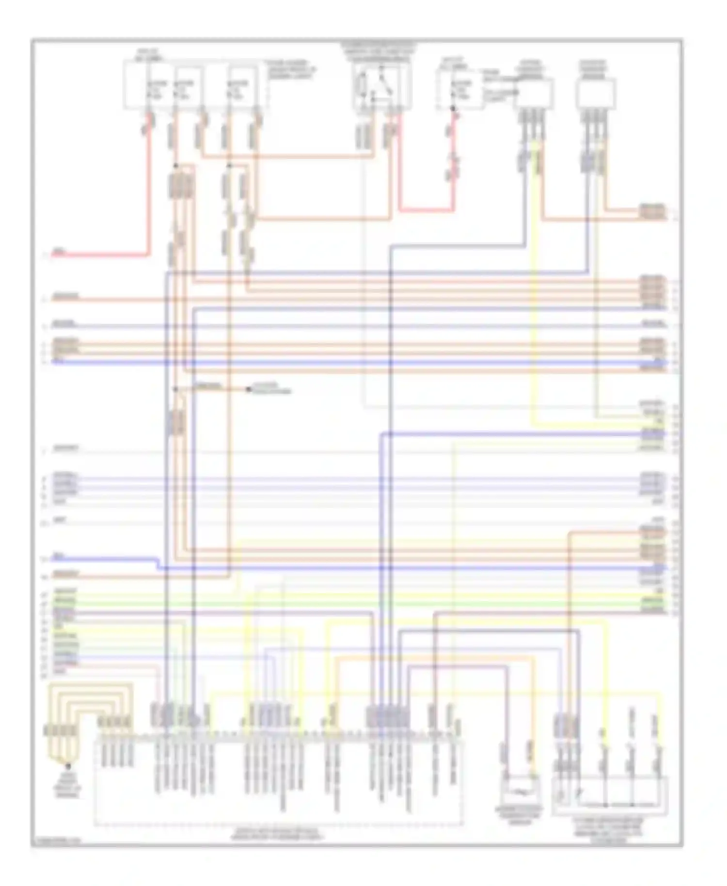 7 series BMW F01/F02 facelift (2012-2015): Wiring diagram engine performance 6.0l twin turbo (3 of 9)