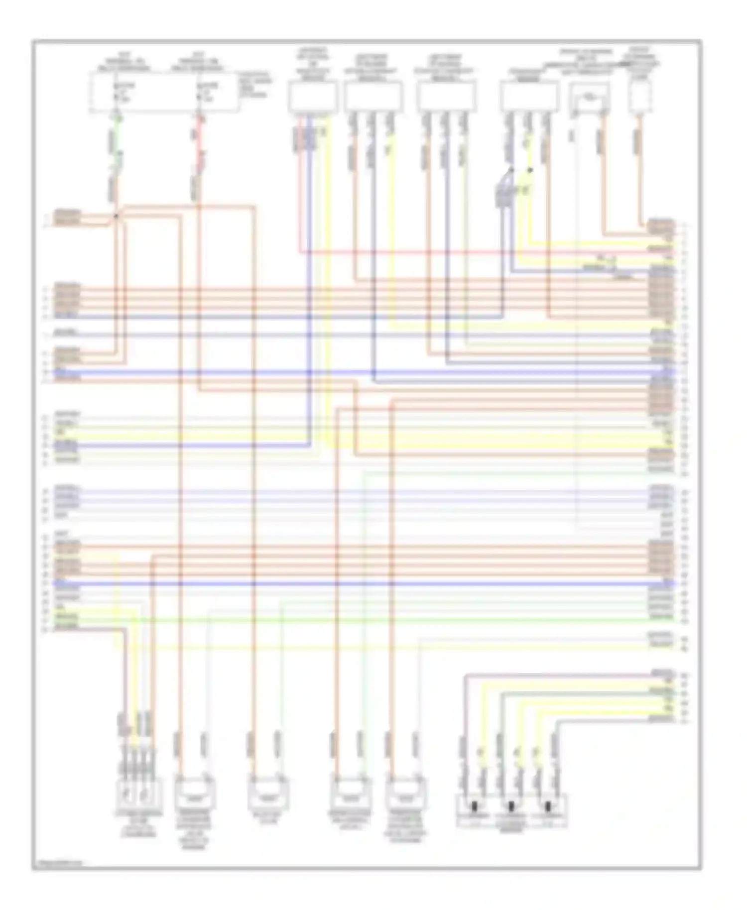 7 series BMW F01/F02 facelift (2012-2015): Wiring diagram engine performance 6.0l twin turbo (4 of 9)