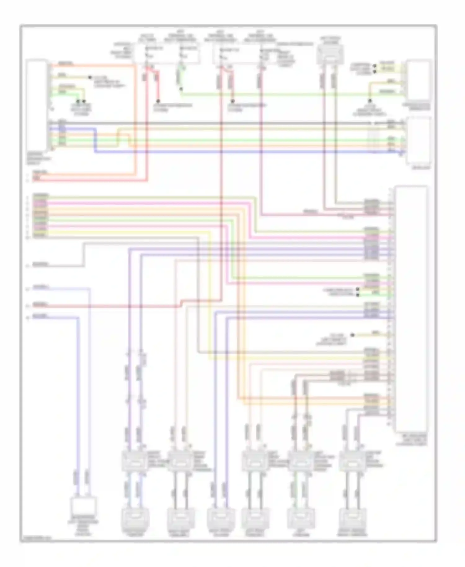 7 series BMW F01/F02 facelift (2012-2015): Navigation circuit, basic (2 of 2)