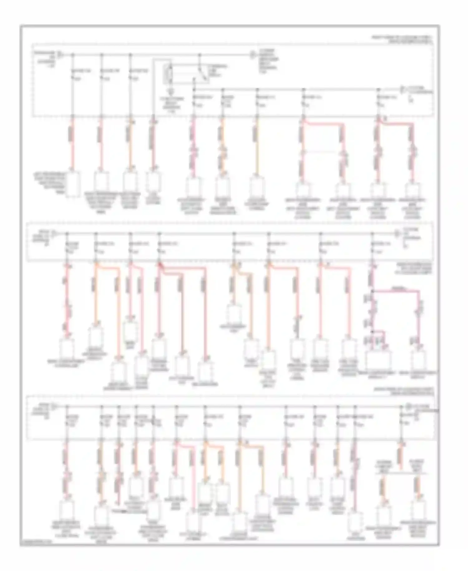 7 series BMW F01/F02 facelift (2012-2015): Power distribution circuit (6 of 7)