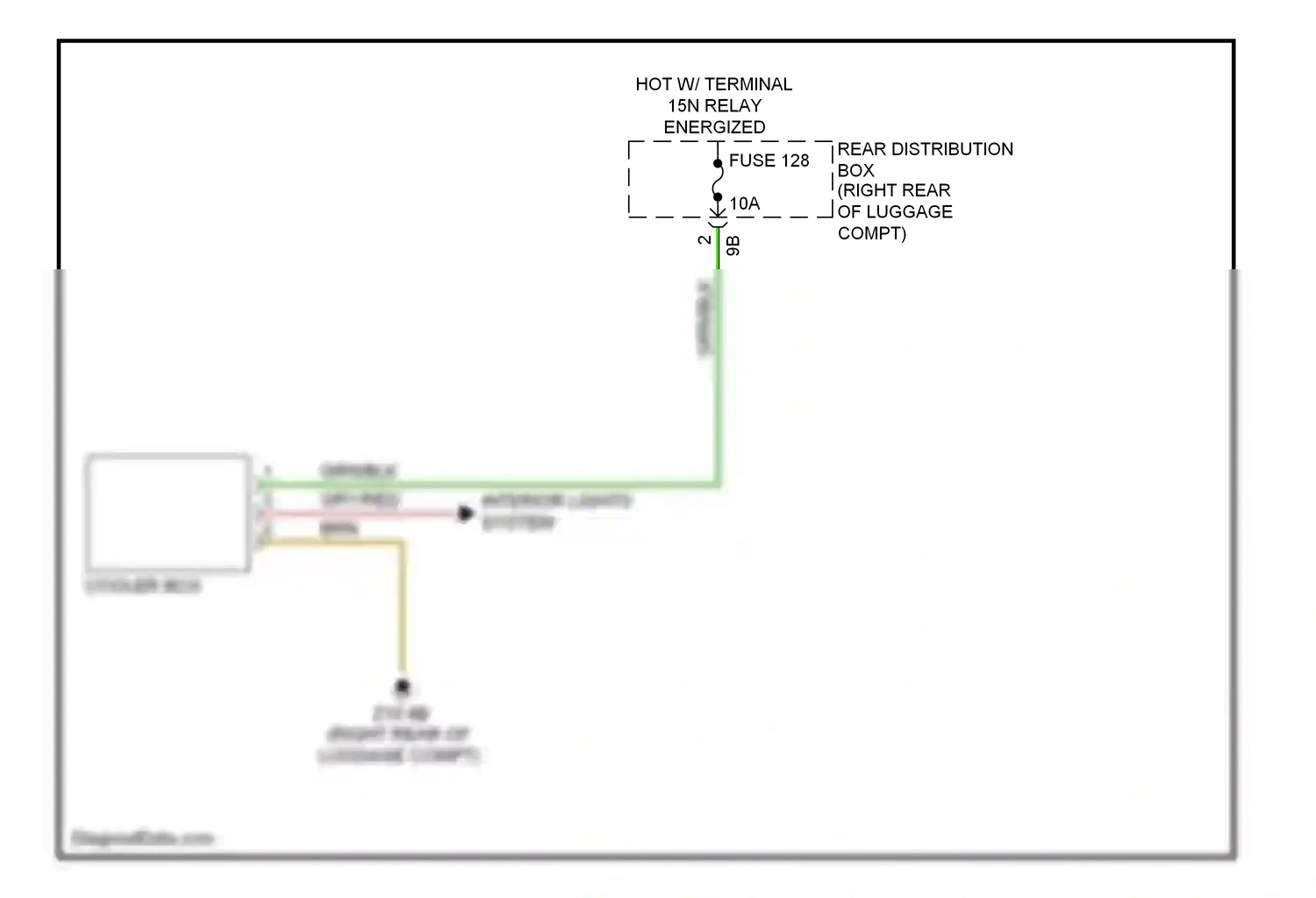 Wiring diagram compt) for BMW 7 series F01/F02 facelift (2012-2015) (1 of 4)