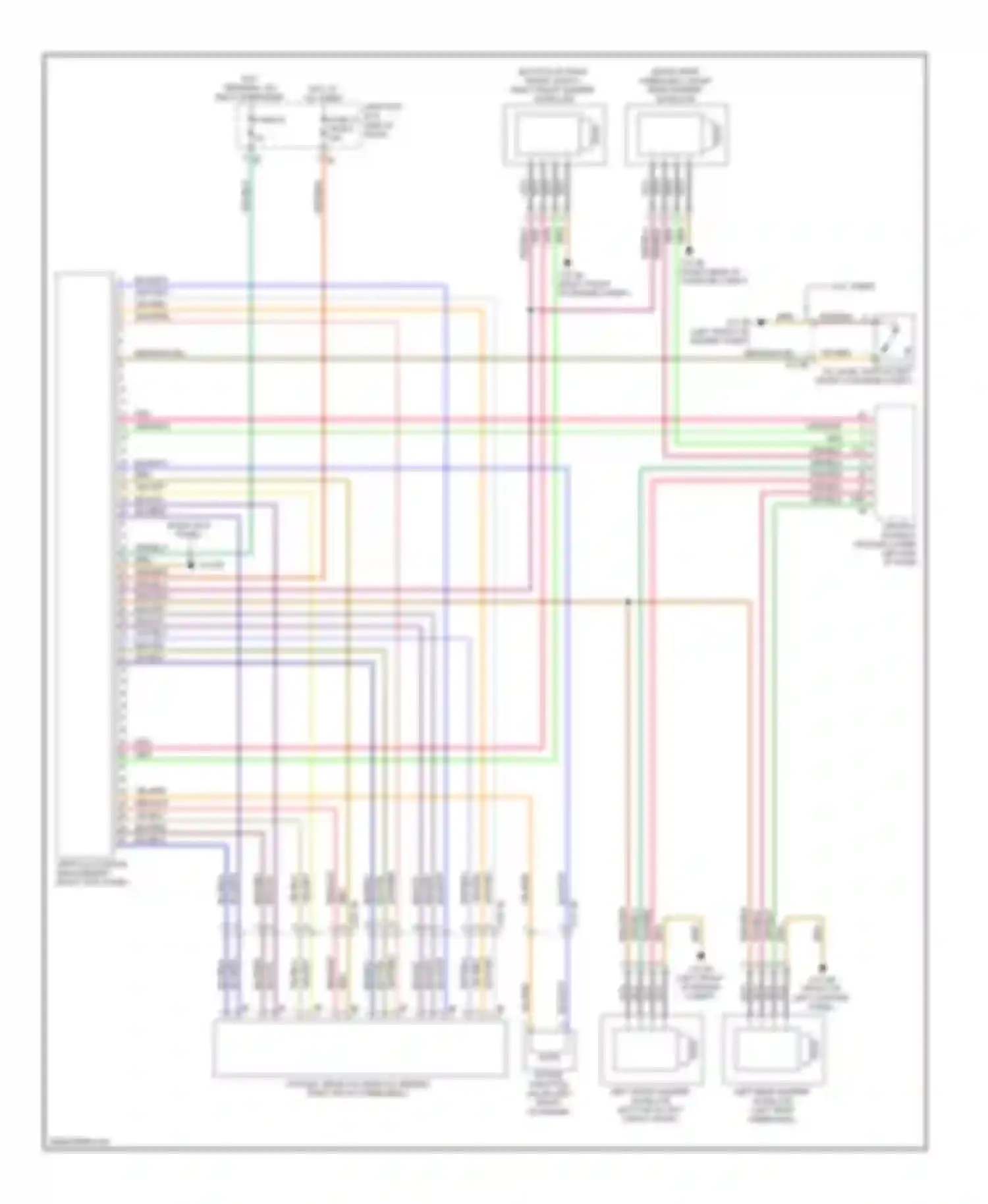 7 series BMW F01/F02 (2008-2012): Dynamic drive suspension circuit