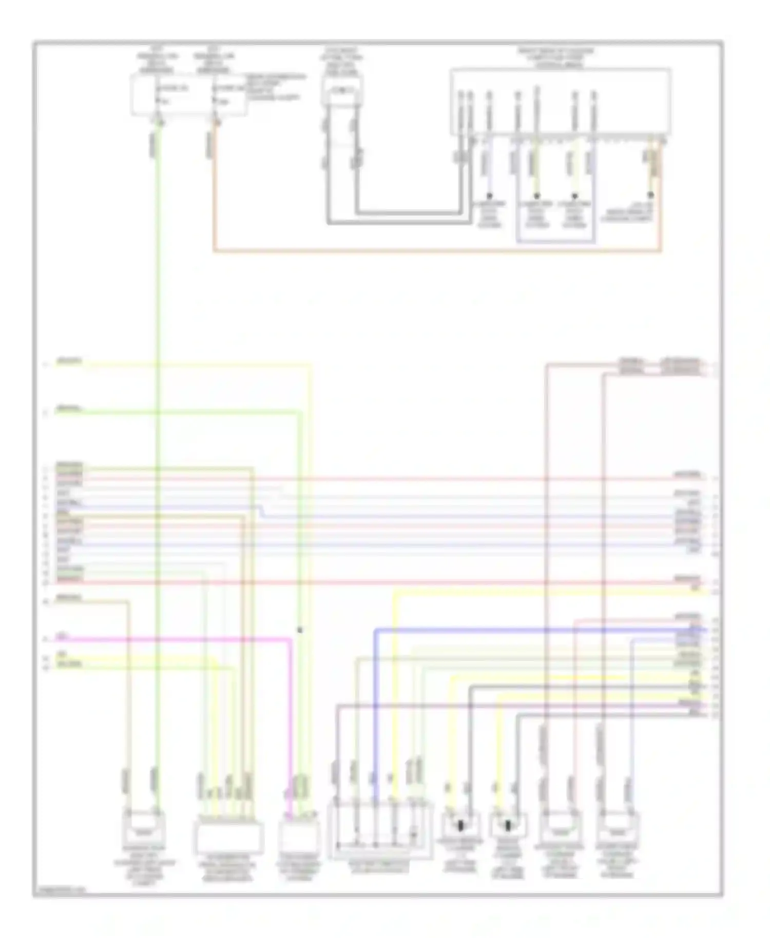 7 series BMW F01/F02 (2008-2012): Wiring diagram engine performance 4.4l twin turbo (2 of 6)