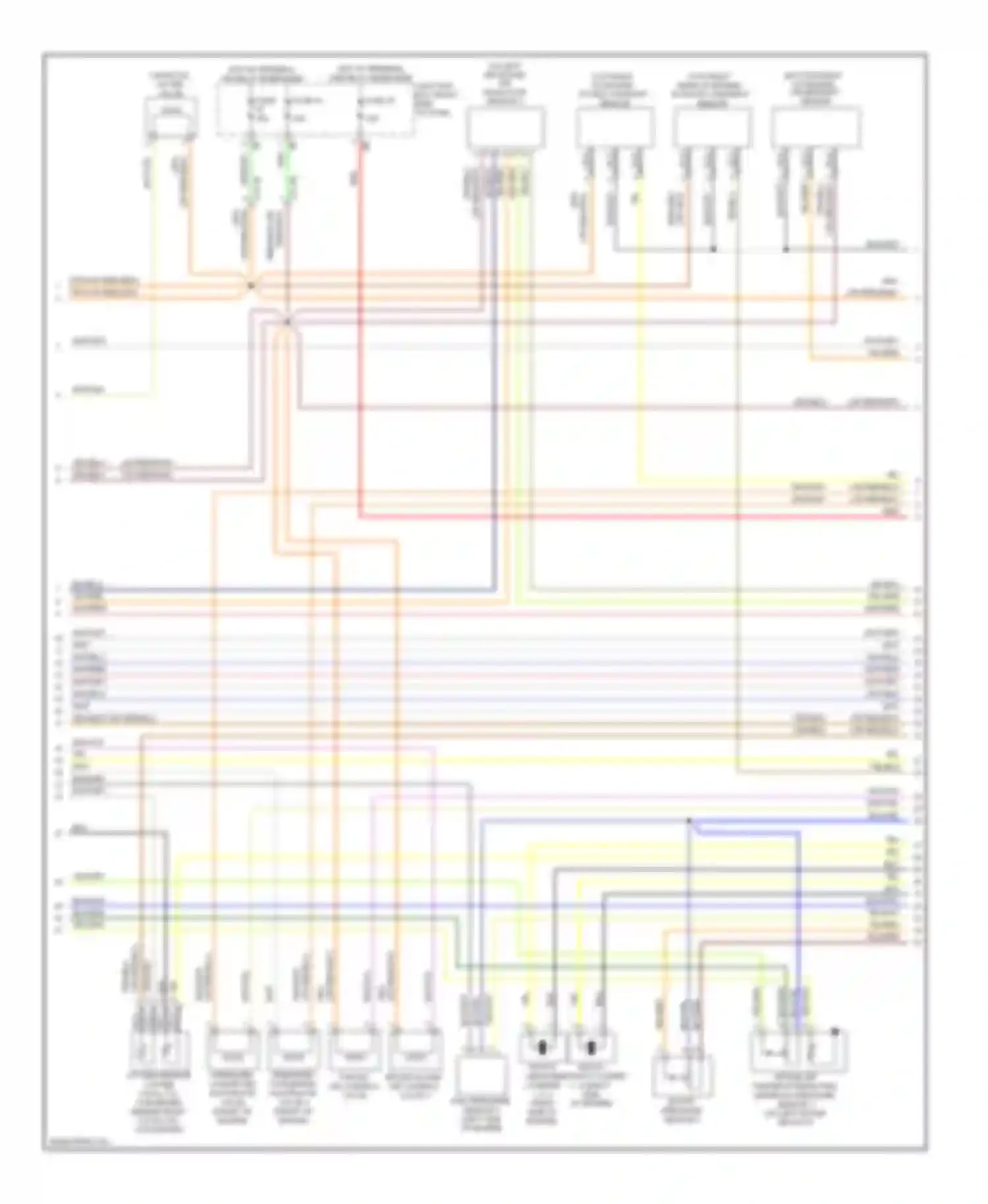 7 series BMW F01/F02 (2008-2012): Wiring diagram engine performance 4.4l twin turbo (4 of 6)