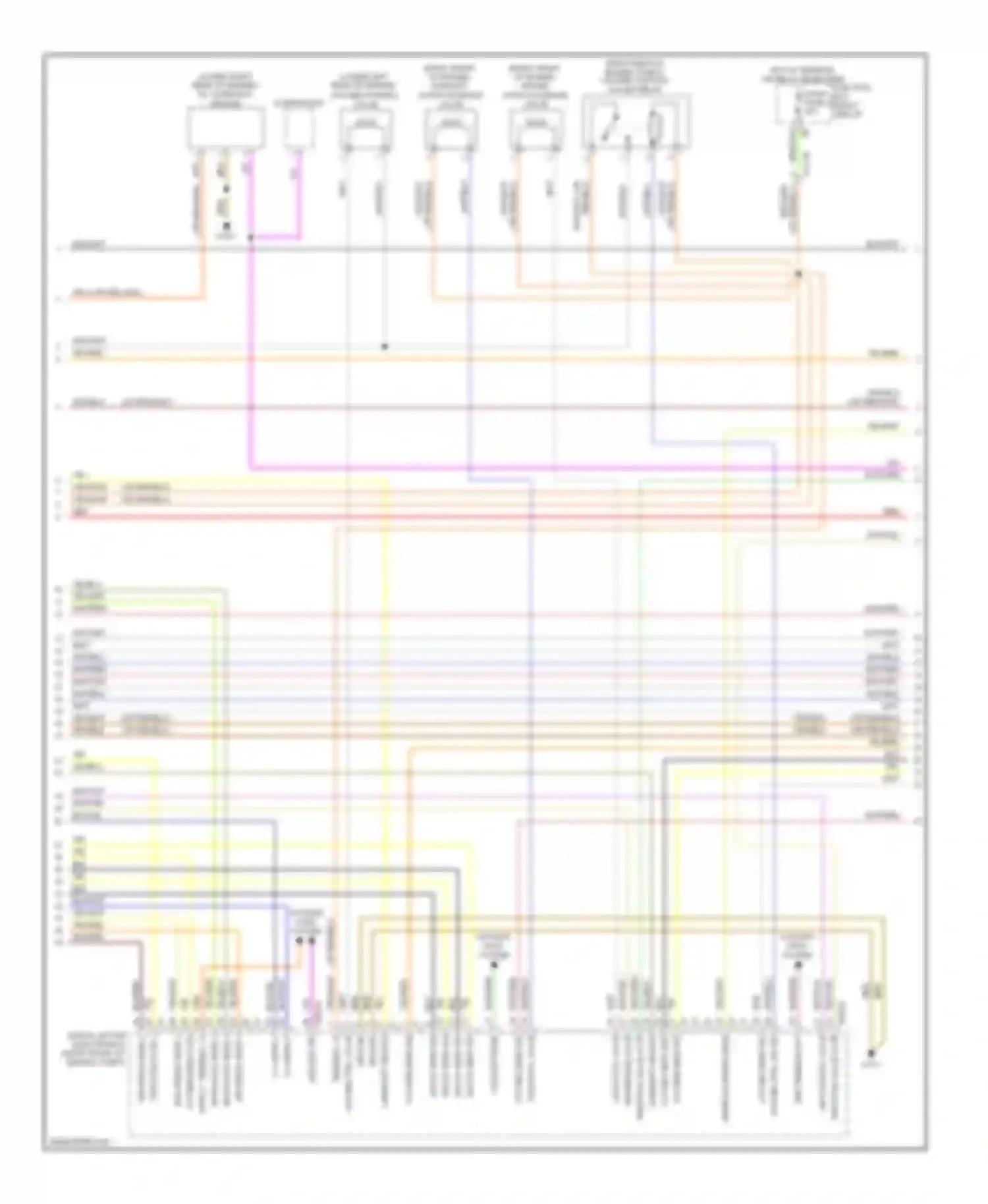 7 series BMW F01/F02 (2008-2012): Wiring diagram engine performance 4.4l twin turbo (5 of 6)
