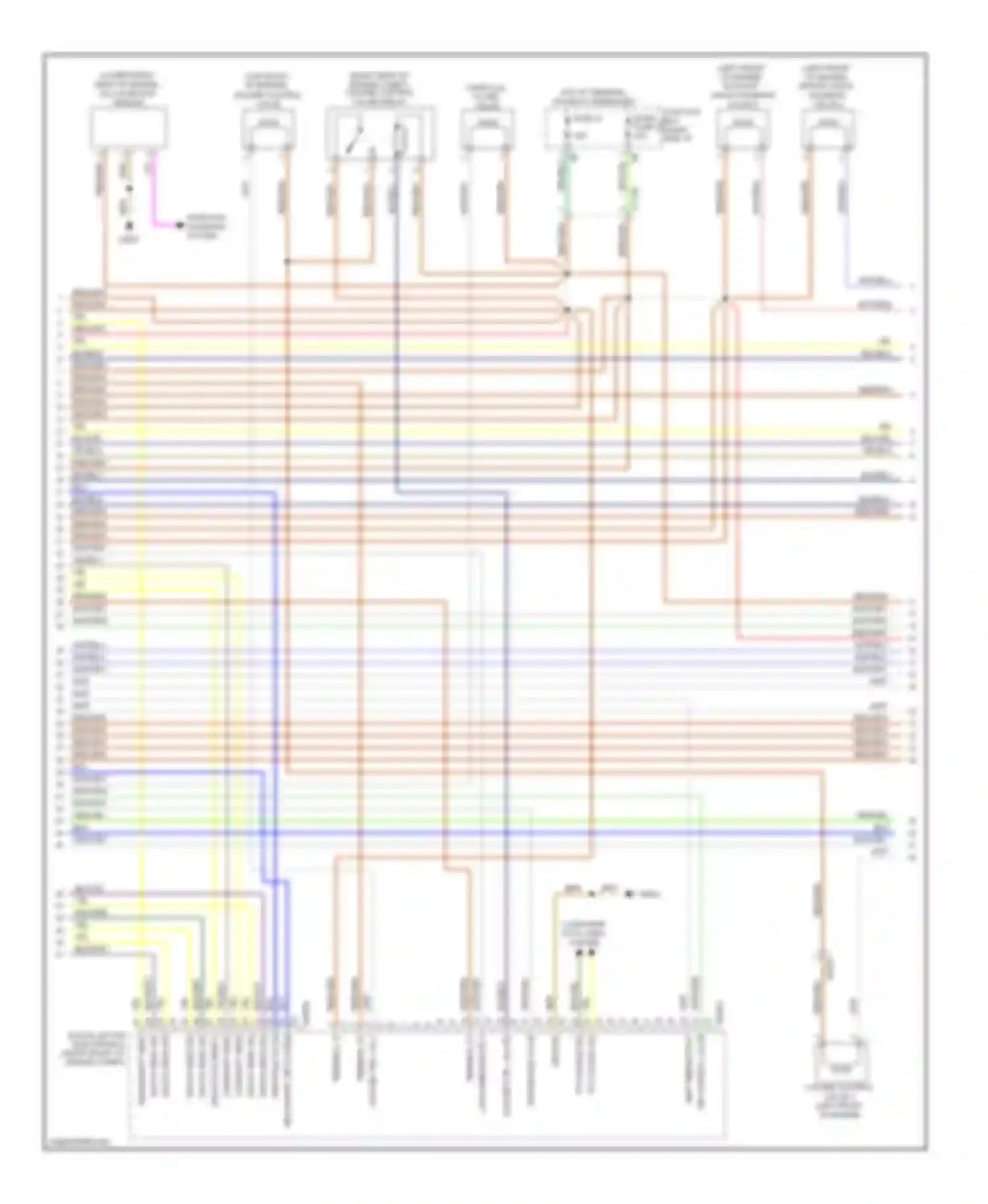 7 series BMW F01/F02 (2008-2012): Wiring diagram engine performance 6.0l turbo (5 of 9)
