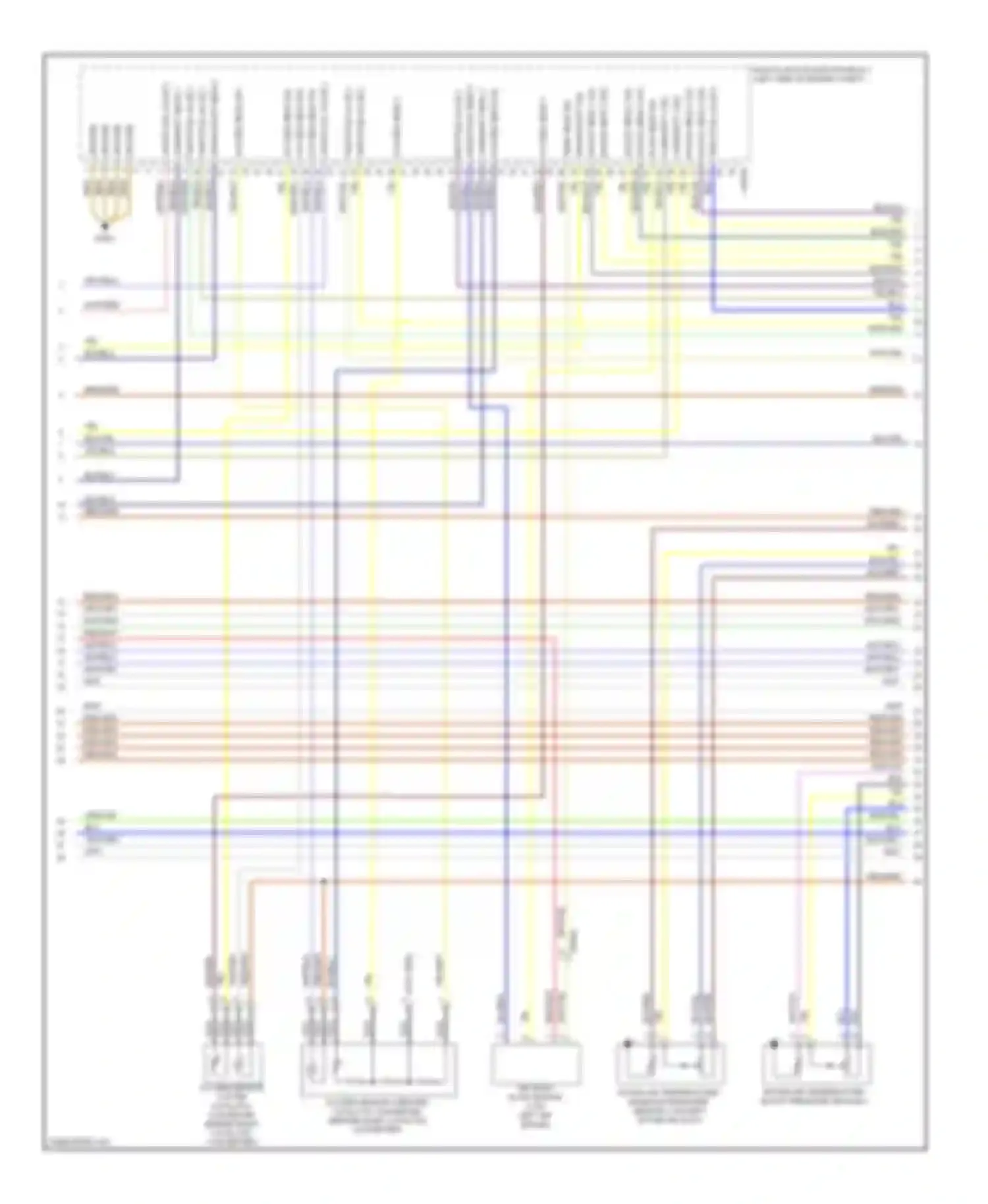 7 series BMW F01/F02 (2008-2012): Wiring diagram engine performance 6.0l turbo (6 of 9)