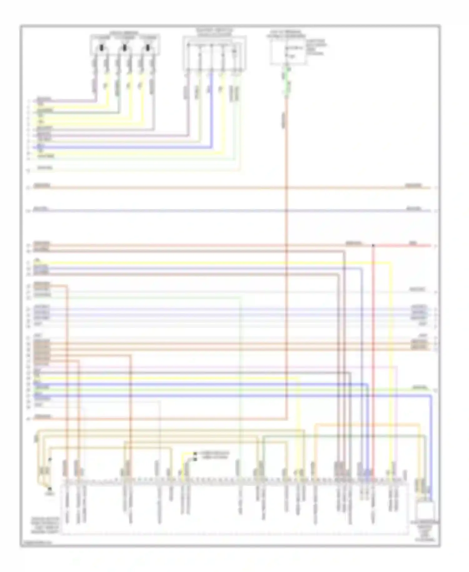 7 series BMW F01/F02 (2008-2012): Wiring diagram engine performance 6.0l turbo (7 of 9)