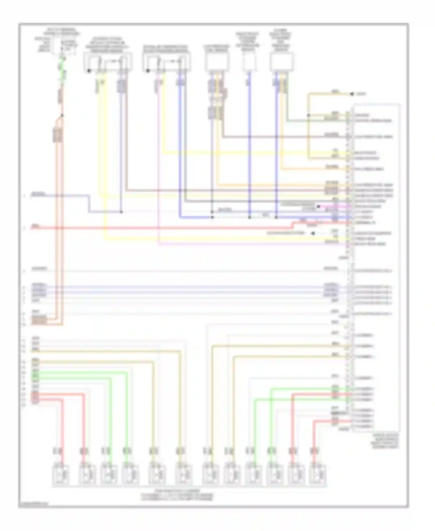 7 series BMW F01/F02 (2008-2012): Wiring diagram engine performance 6.0l turbo (9 of 9)
